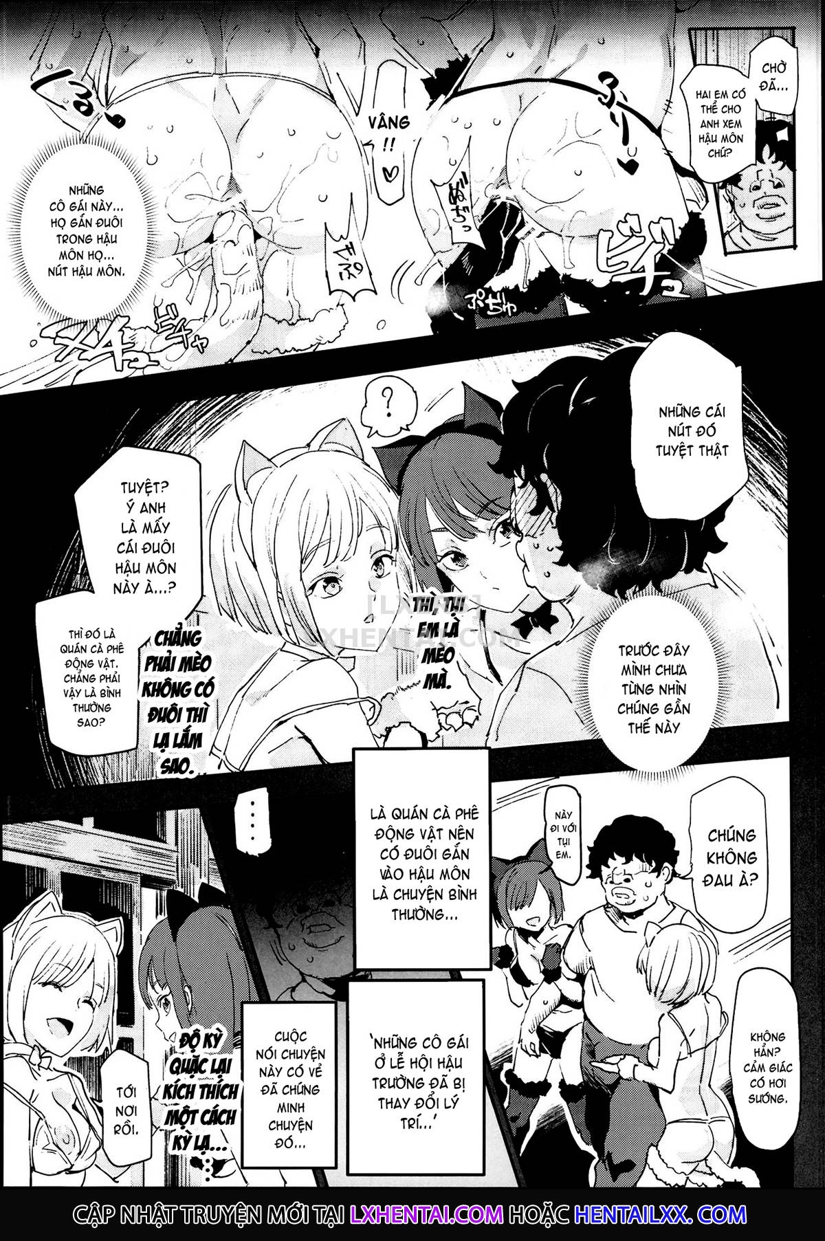 Đọc truyện hentai The Old School Building's Backstage Festival - Chap 2 - Is Your Order Mating? Animal Petting Cafe Edition