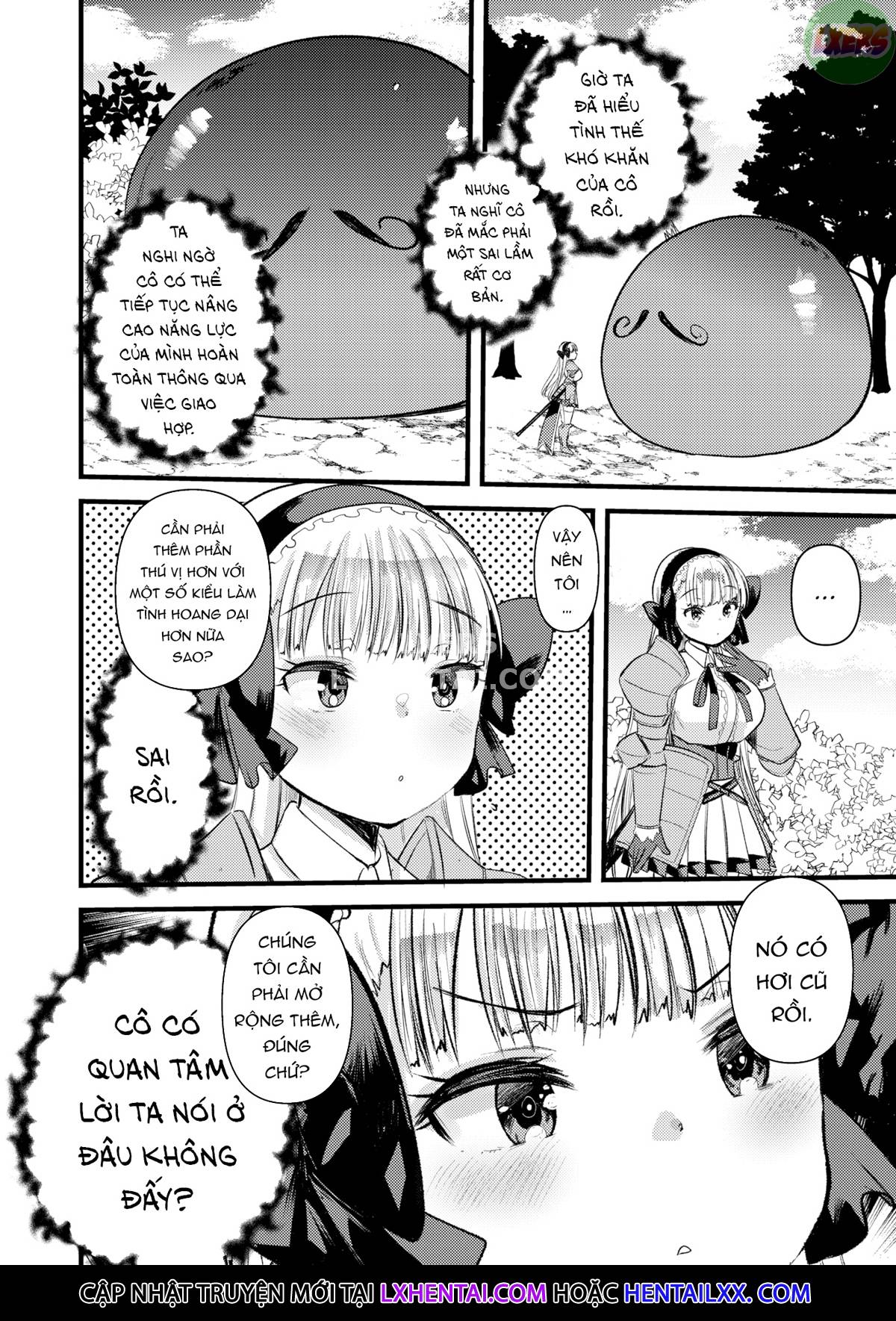 Đọc truyện hentai Cuộc sống thư thái nơi đảo hoang cùng cô Kỵ sĩ công chúa Level 1 - Chap 8