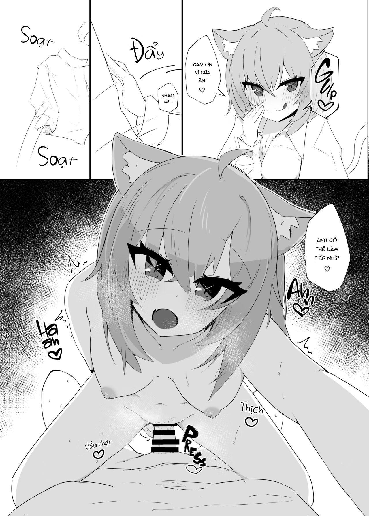 Đọc truyện hentai Nàng người yêu ngọt ngào Nekomata - Oneshot