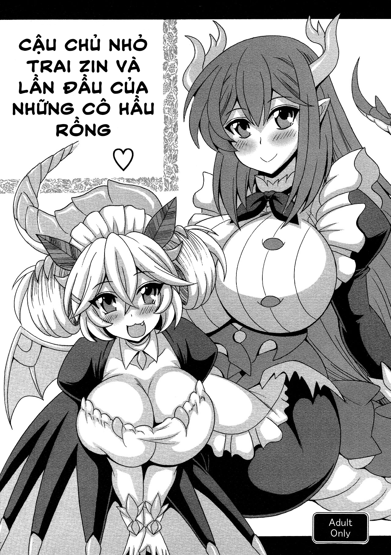 Đọc truyện hentai Cậu chủ nhỏ trai zin và lần đầu của những cô hầu rồng - Oneshot
