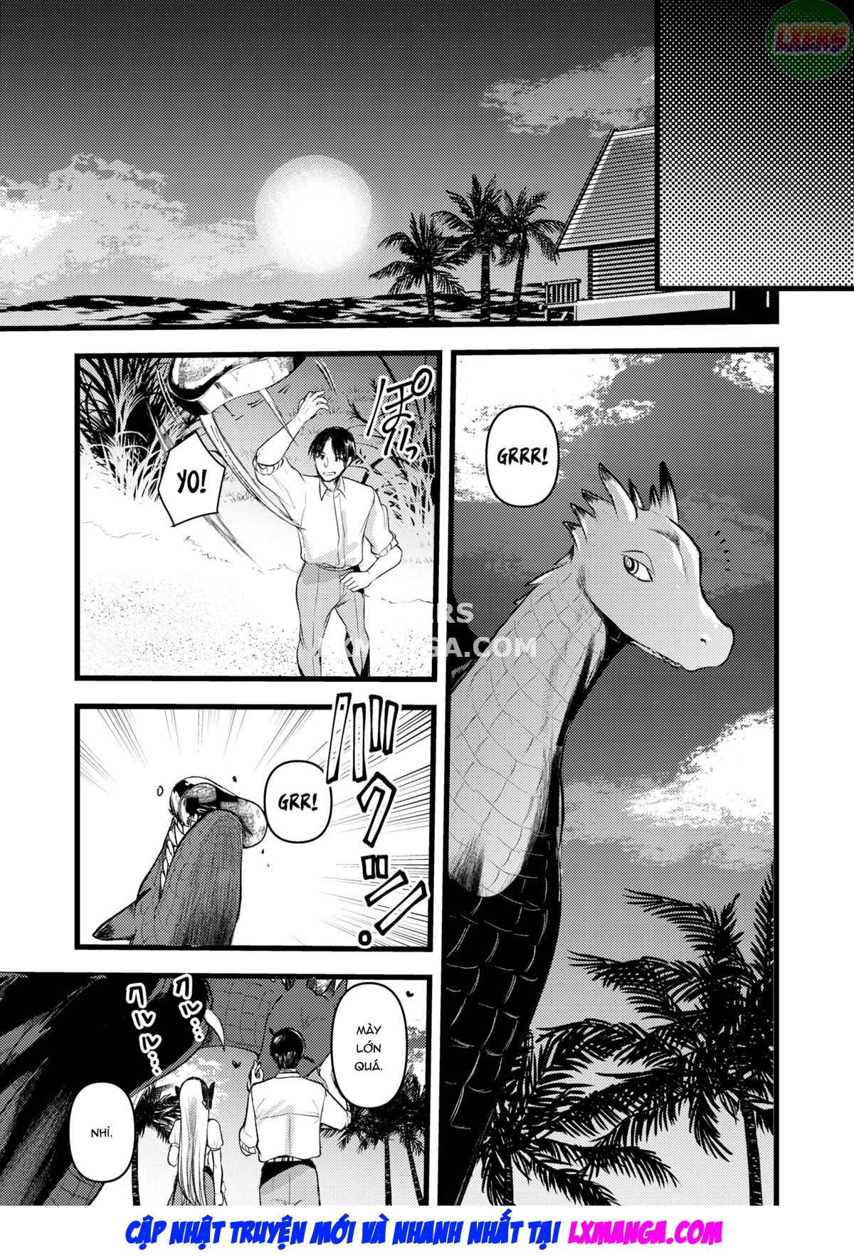 Đọc truyện hentai Cuộc sống thư thái nơi đảo hoang cùng cô Kỵ sĩ công chúa Level 1 - Chap 11