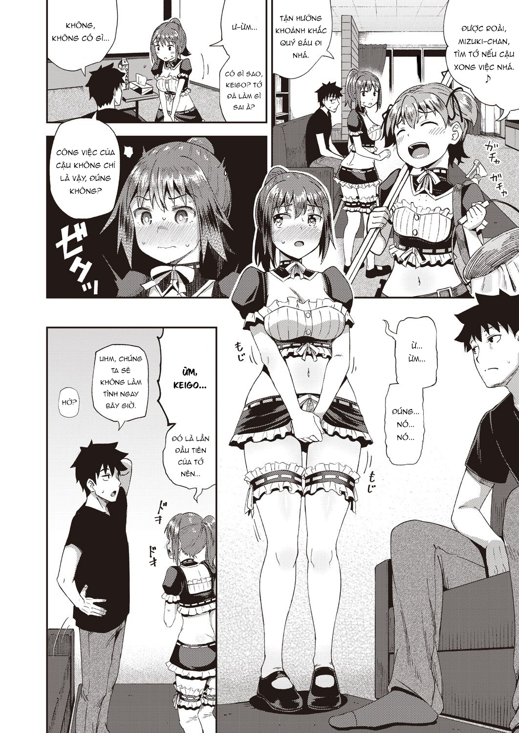 Đọc truyện hentai Cô bạn thuở nhỏ là nữ hầu chuyên dụng của tôi - Chap 1