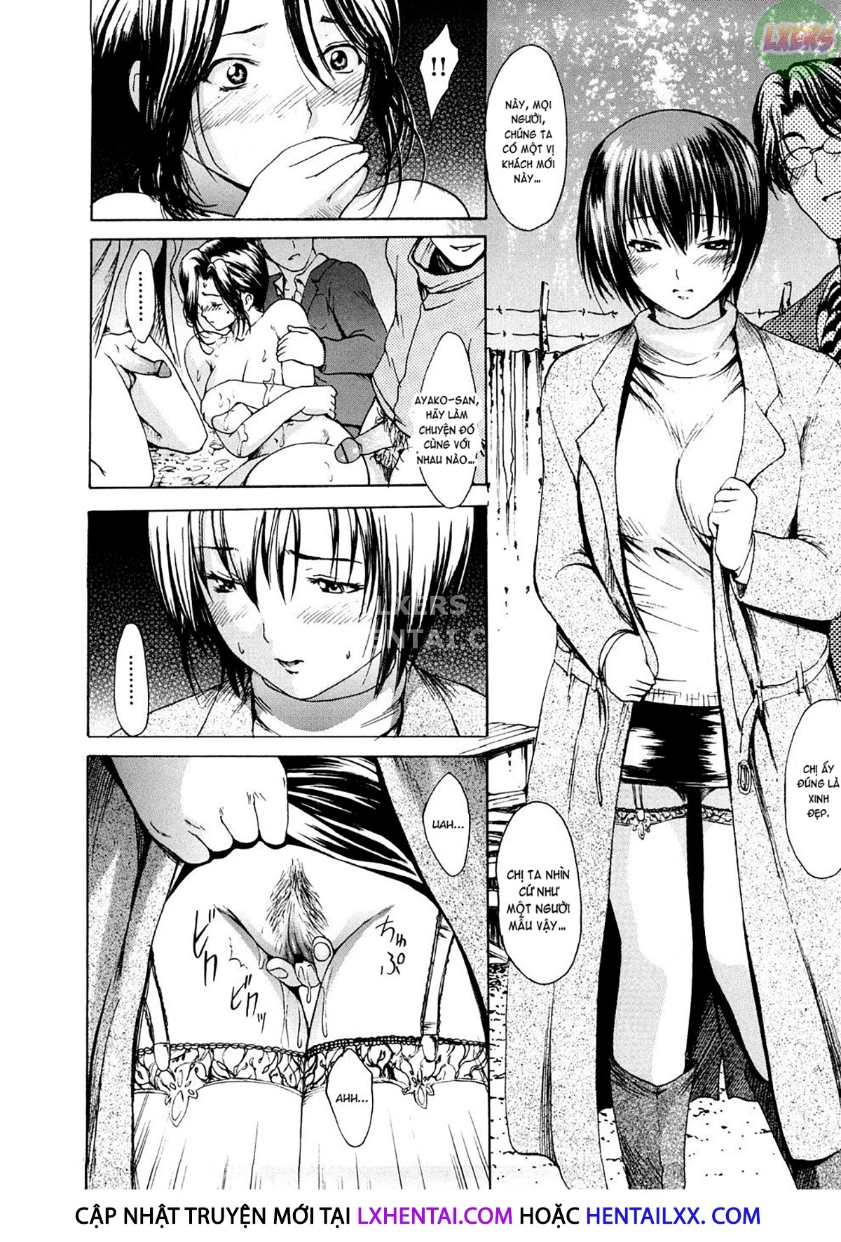 Đọc truyện hentai Young Wife Liberation Zone Chap 4