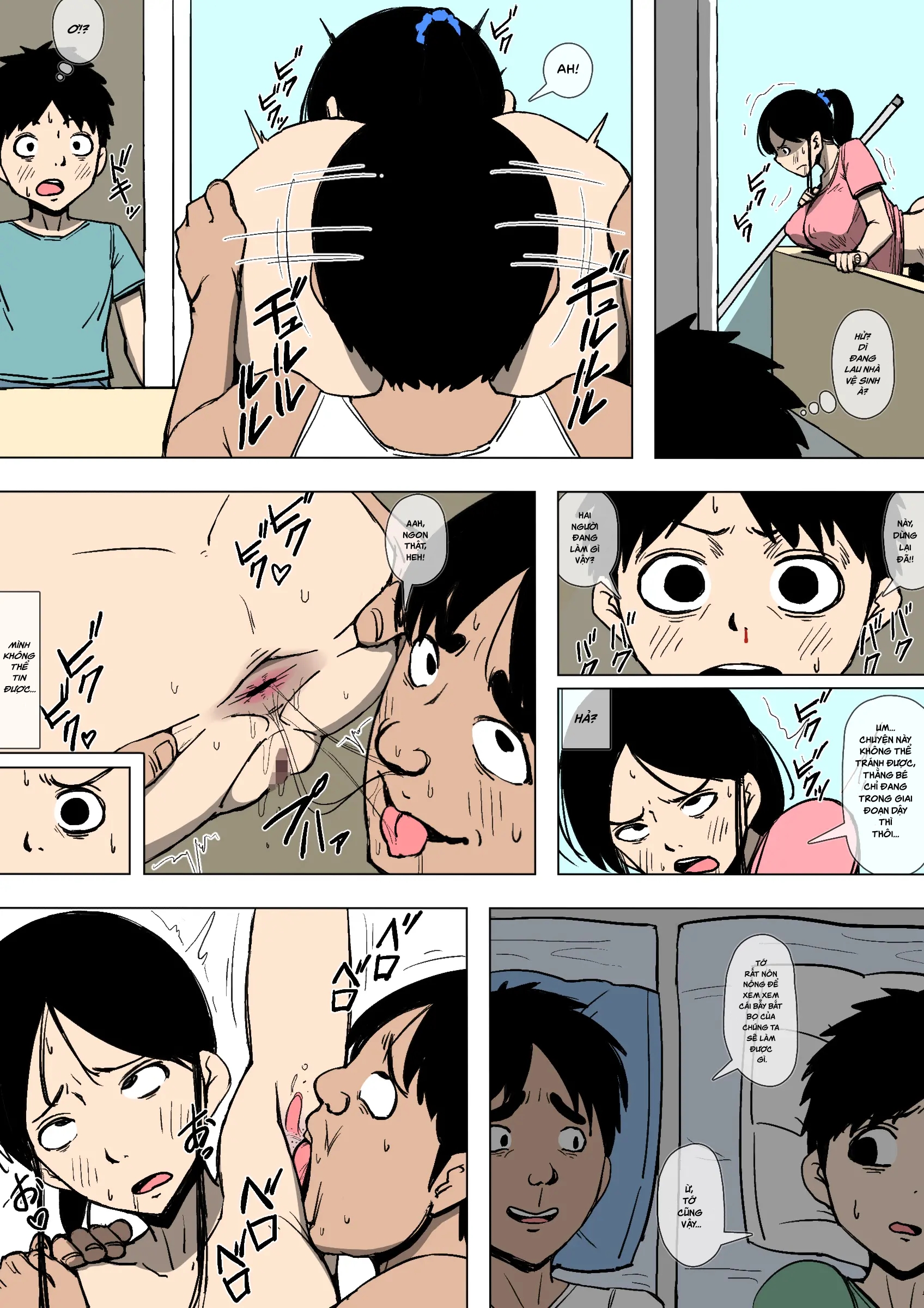 Đọc truyện hentai Họ làm tình với dì tôi Oneshot
