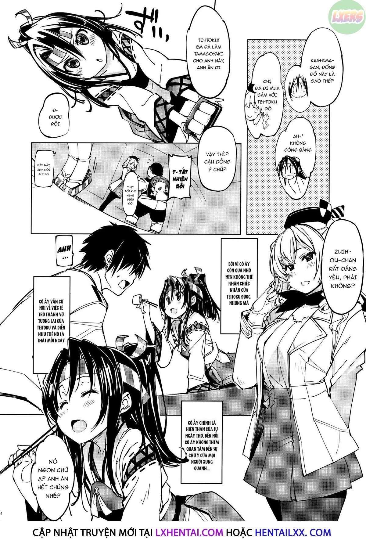 Đọc truyện hentai Hishokan Kashima No Houkokusho Chap 2