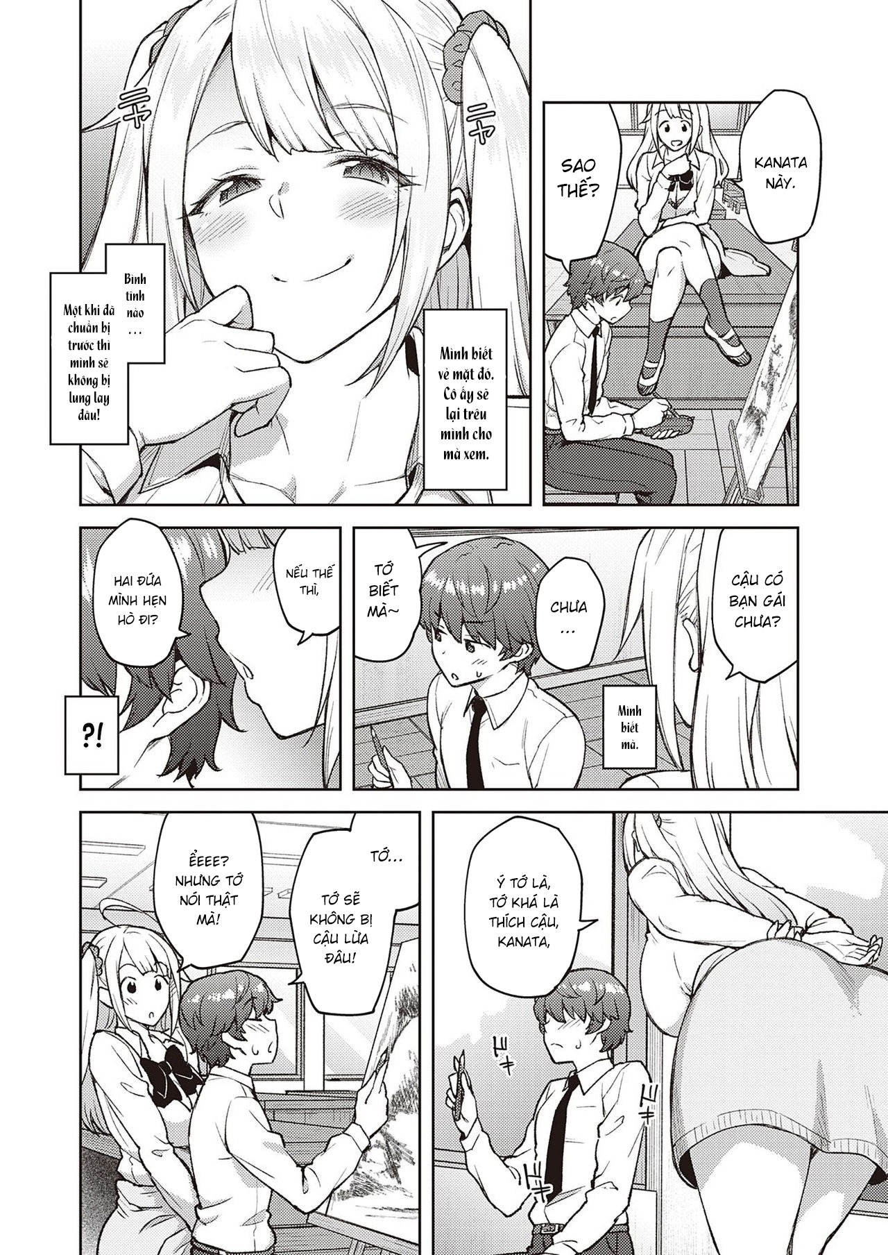 Đọc truyện hentai Làm ơn! Đừng trêu tớ nữa mà, Tachibana-san! - Oneshot