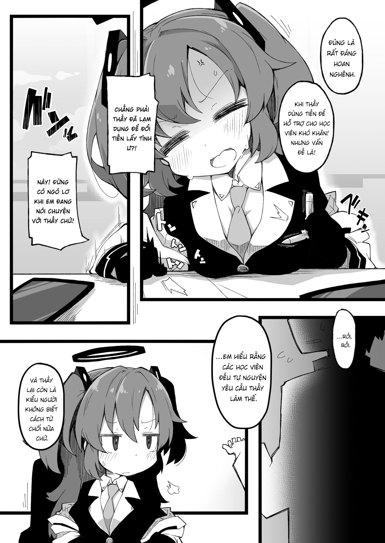 Đọc truyện hentai Sensei và Hayase Yuuka - Oneshot