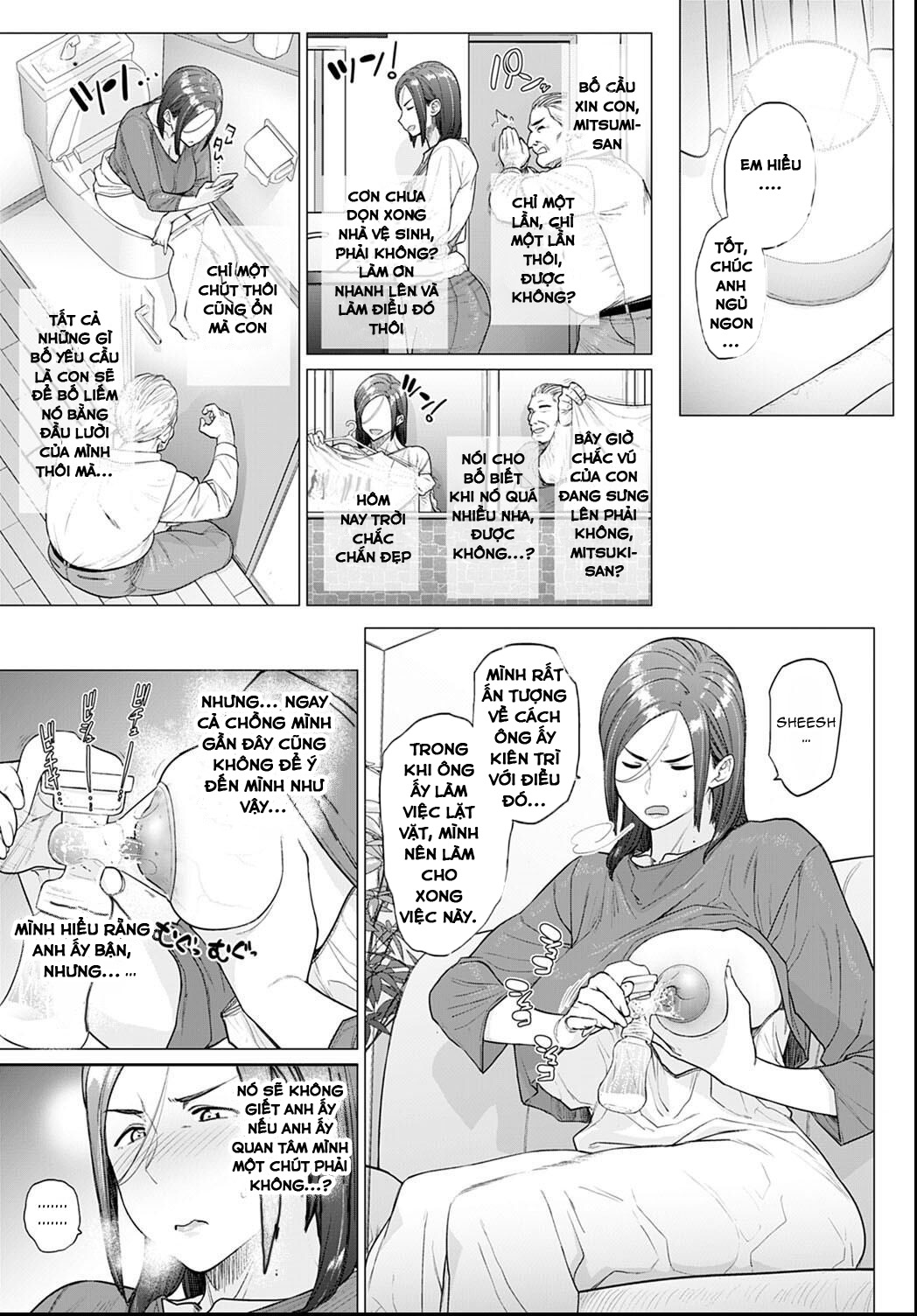 Đọc truyện hentai Otou-san, Tetsudatte kudasai - Oneshot