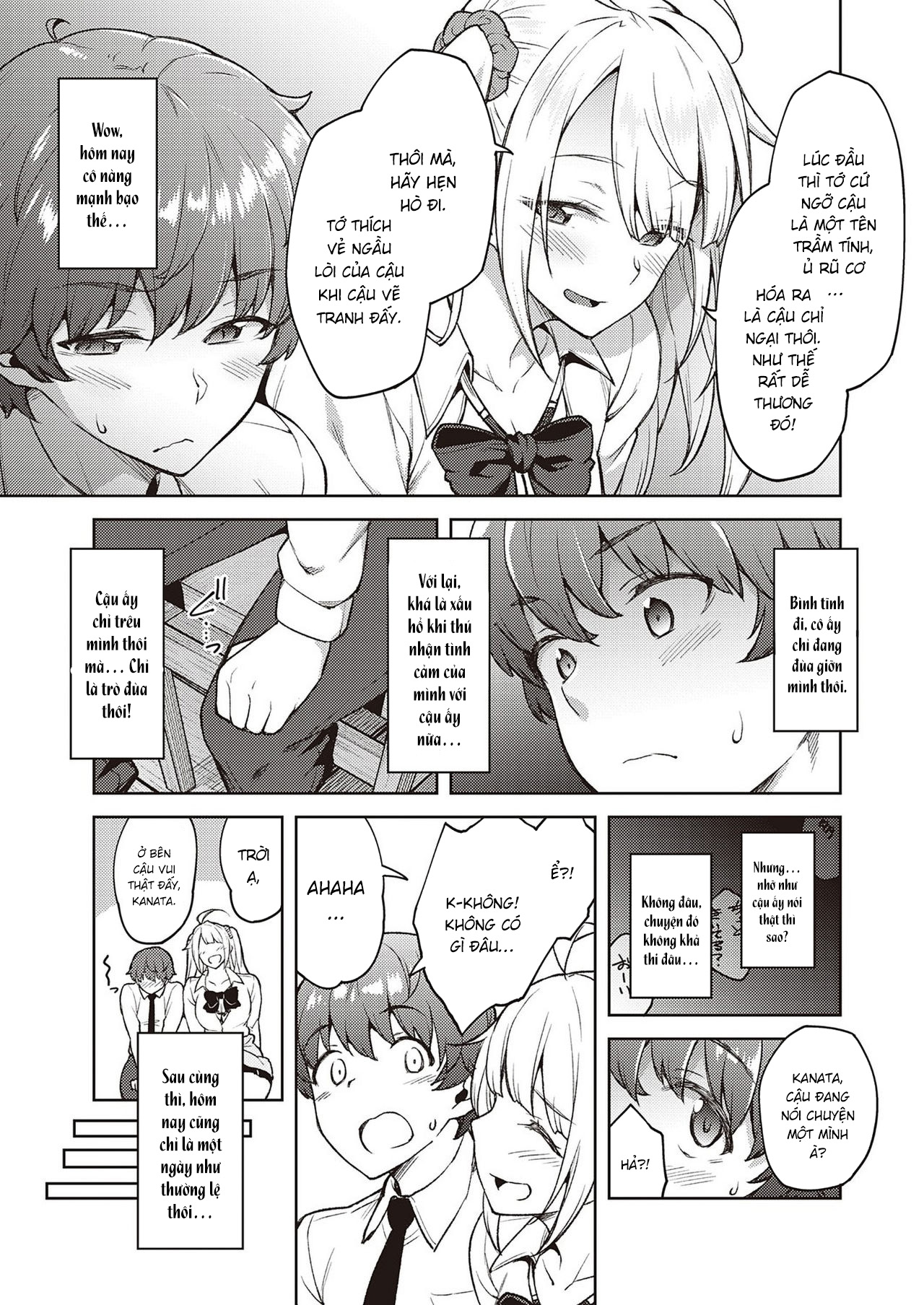 Đọc truyện hentai Làm ơn! Đừng trêu tớ nữa mà, Tachibana-san! - Oneshot