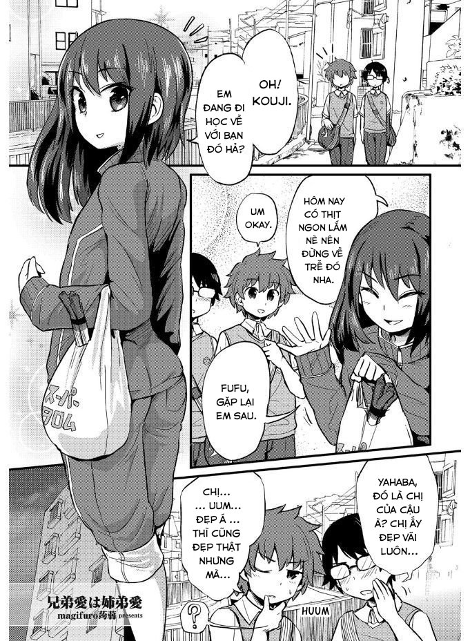 Đọc truyện hentai Kyoudai Ai wa Shitei Ai Oneshot