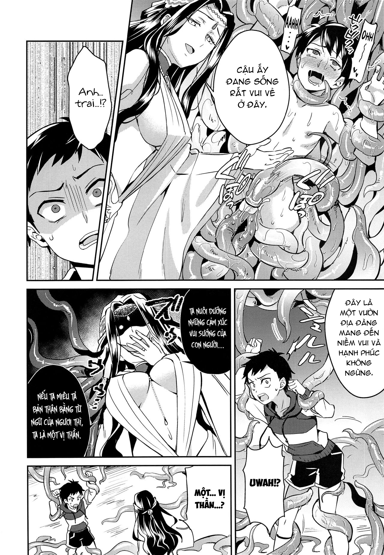 Đọc truyện hentai Dâng Lễ Vật Cho Ác Thần - Oneshot