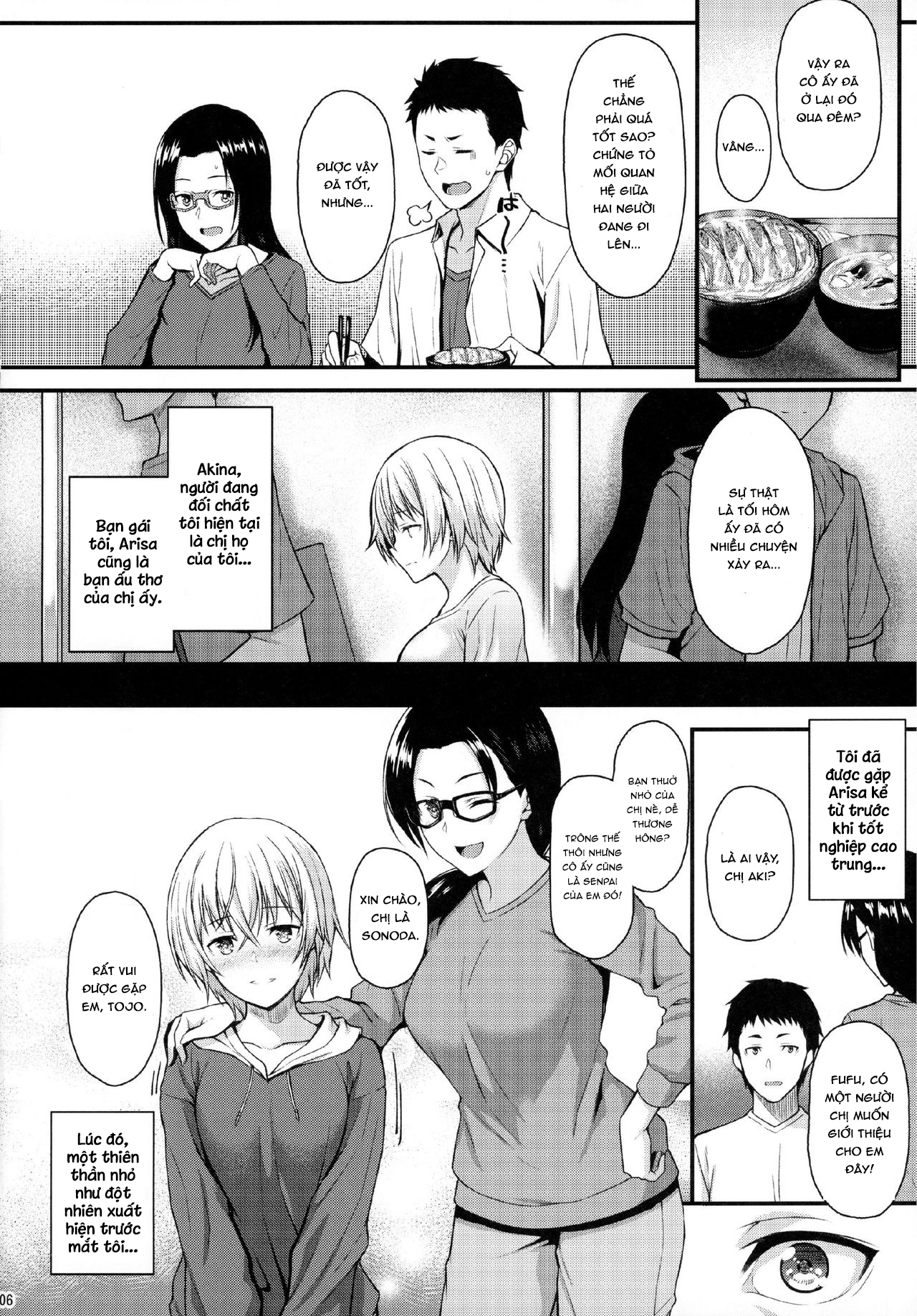 Đọc truyện hentai Itoshi no Senpai to Mou Ichido Hajimete - Oneshot