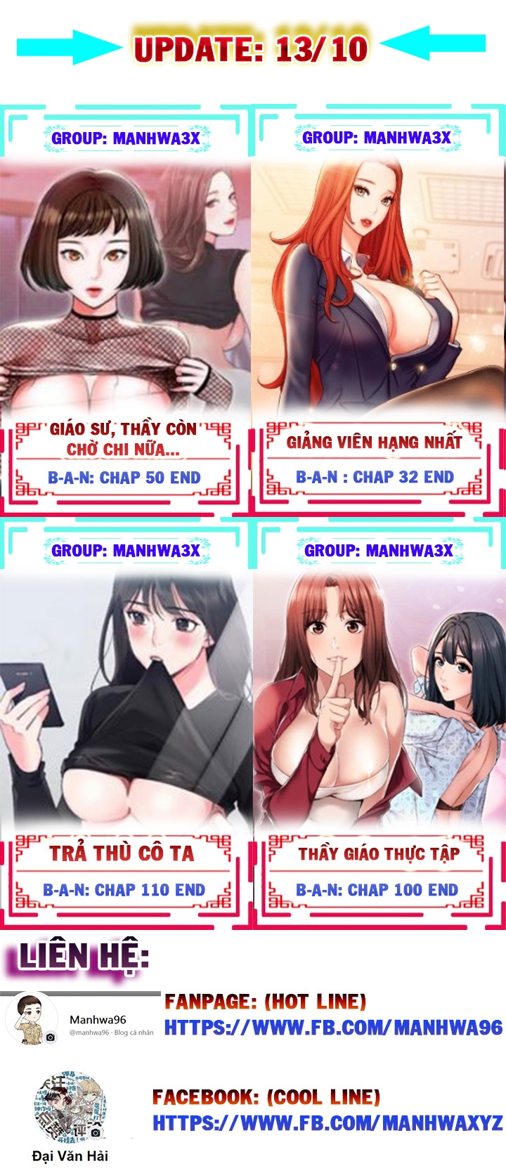 Đọc truyện hentai Chị Gái Hàng Xóm - Chap 96