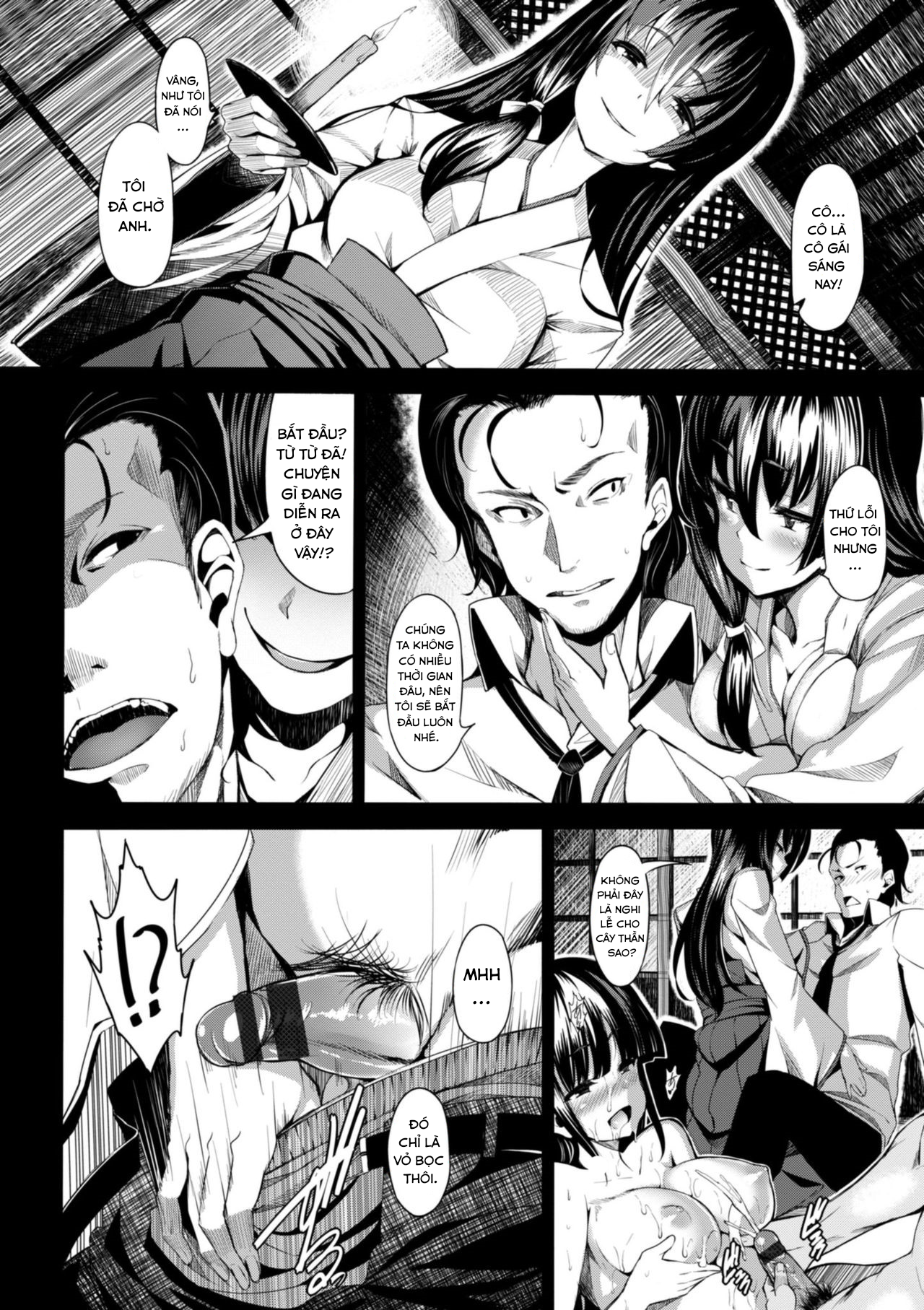 Đọc truyện hentai Onbashira - Oneshot