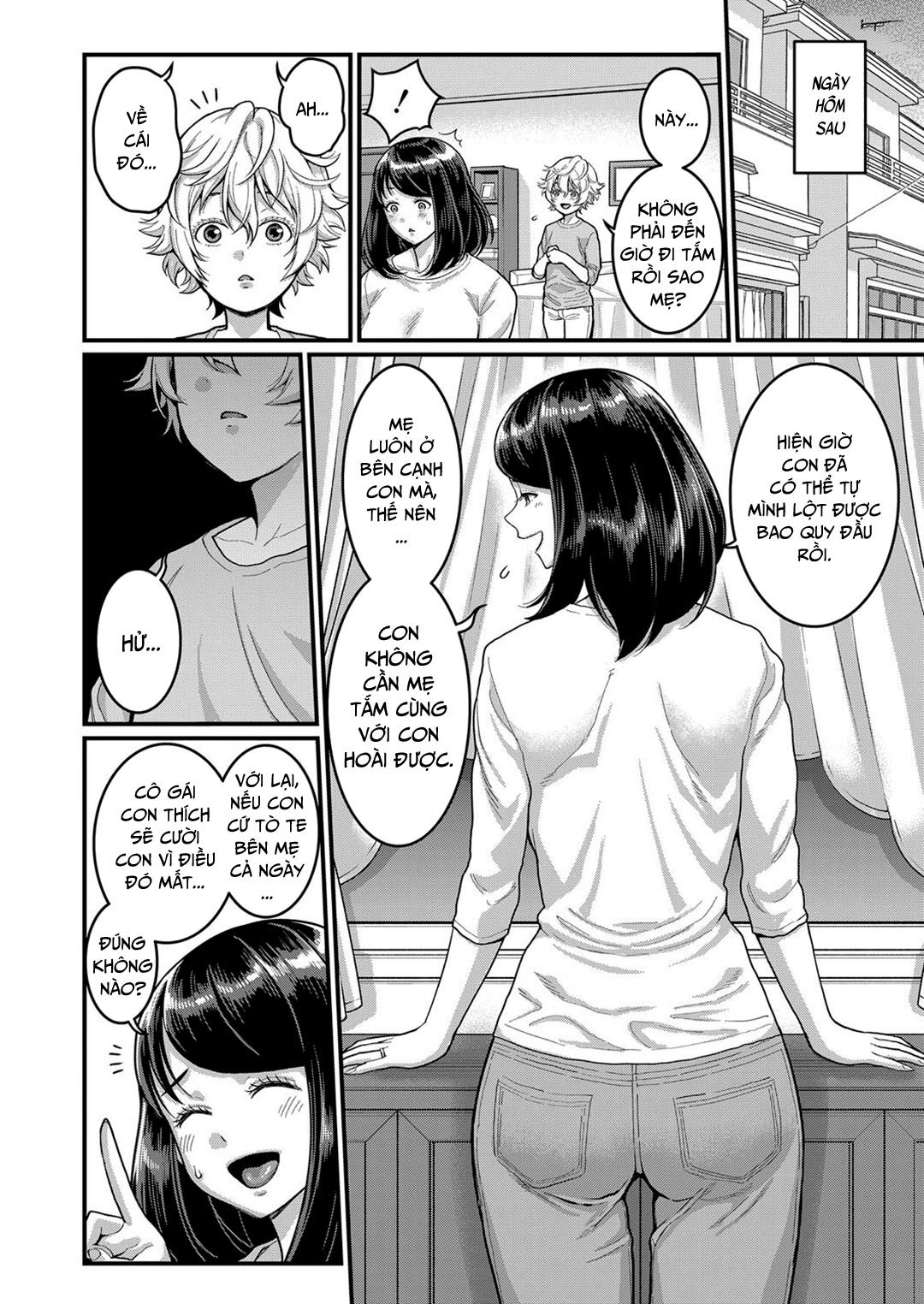 Đọc truyện hentai Dì muốn làm mẹ con - Chap 2