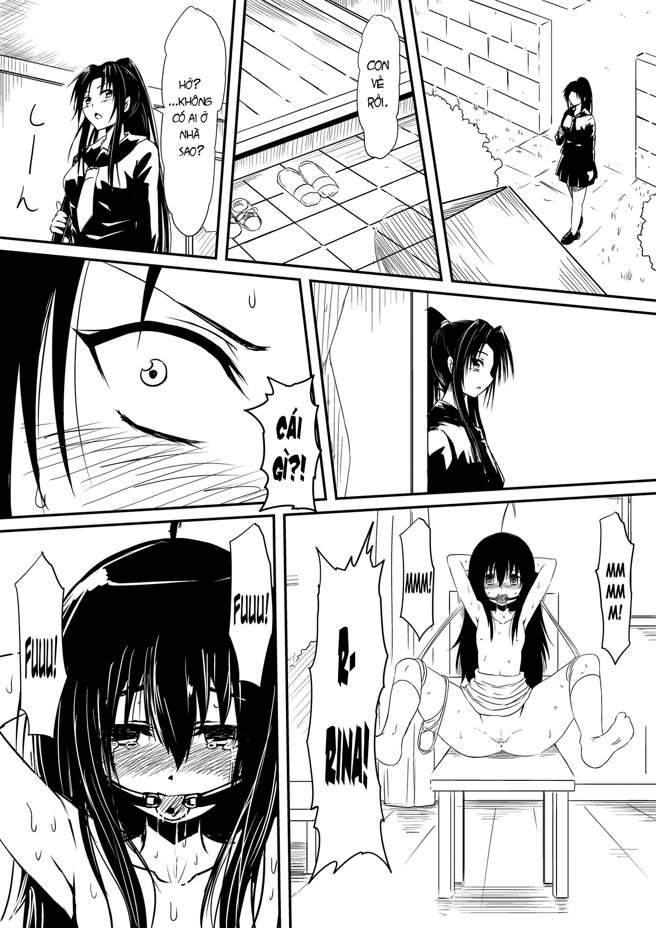 Đọc truyện hentai Thiếu niên và con cặc thần thánh mê hoặc chị em - Chap 3 - hết phần 2