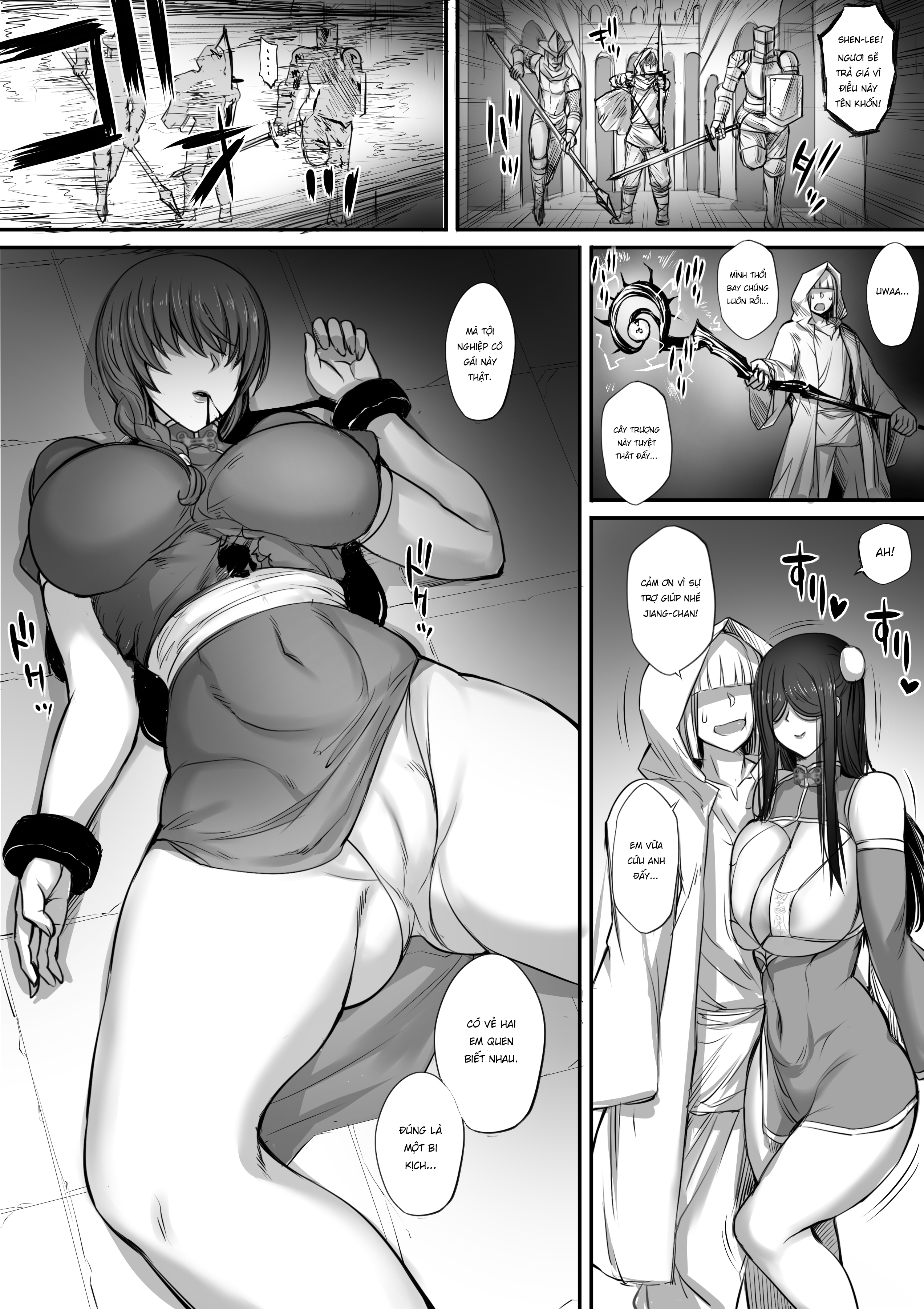 Đọc truyện hentai Câu chuyện tôi tìm thấy xác của một nữ võ sư và biến cô ấy thành Jiangshi 2 - Chap 2.1 - Có che