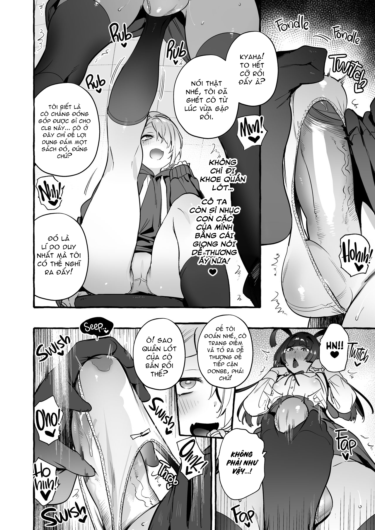 Đọc truyện hentai OtaCir no KuroGal VS Bokura - Phần cuối