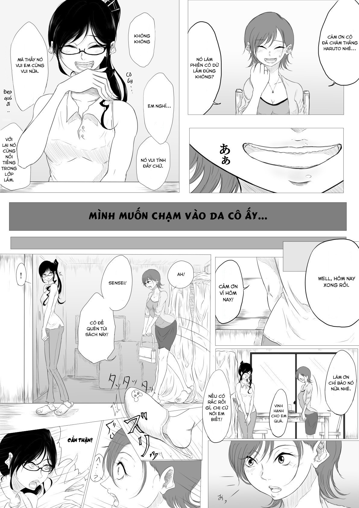 Đọc truyện hentai Bí mật không nói được - Oneshot