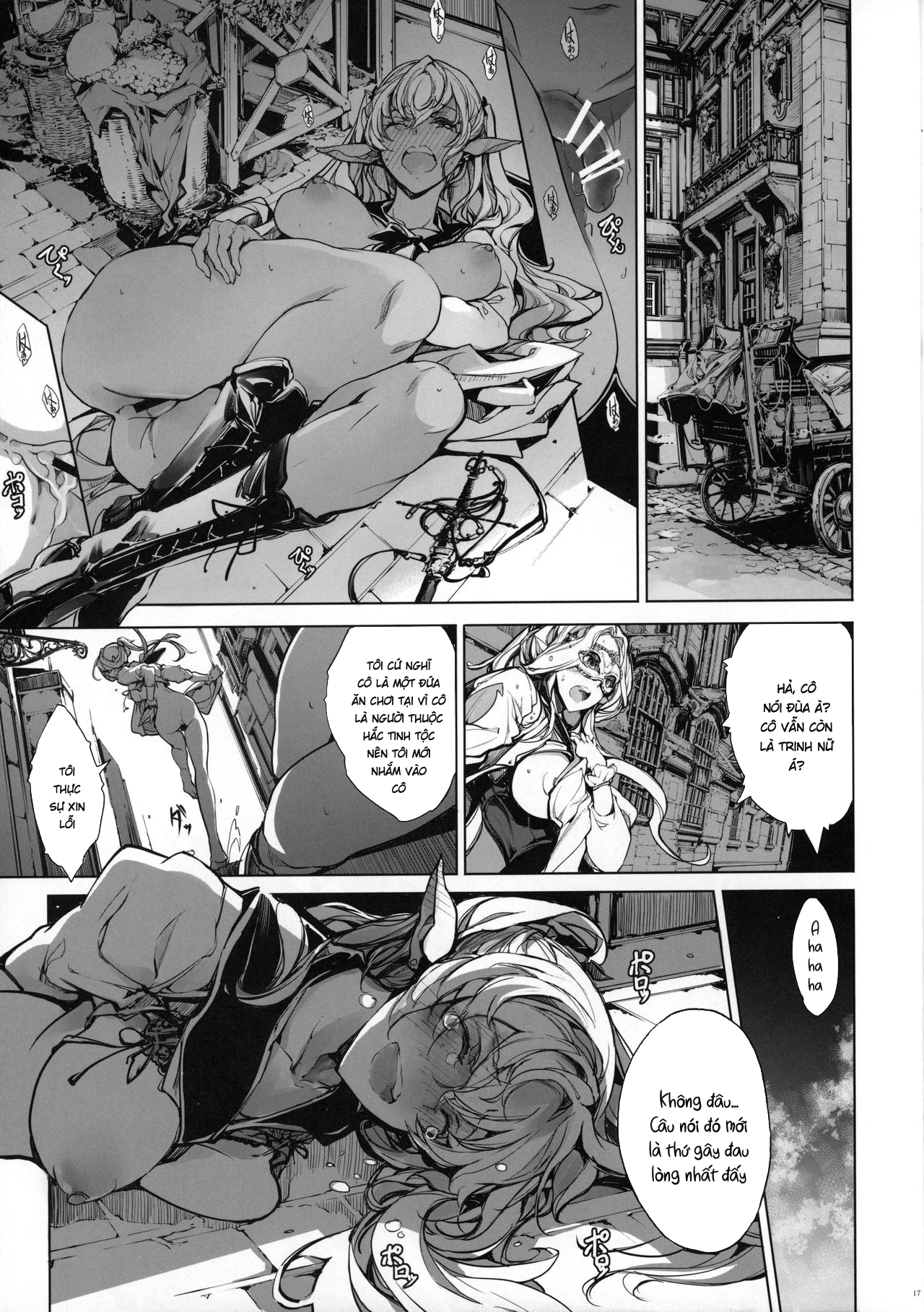 Đọc truyện hentai Bí mật của trinh nữ kị sĩ - Chap 1: Công chúa kị sĩ trinh nữ bí ẩn