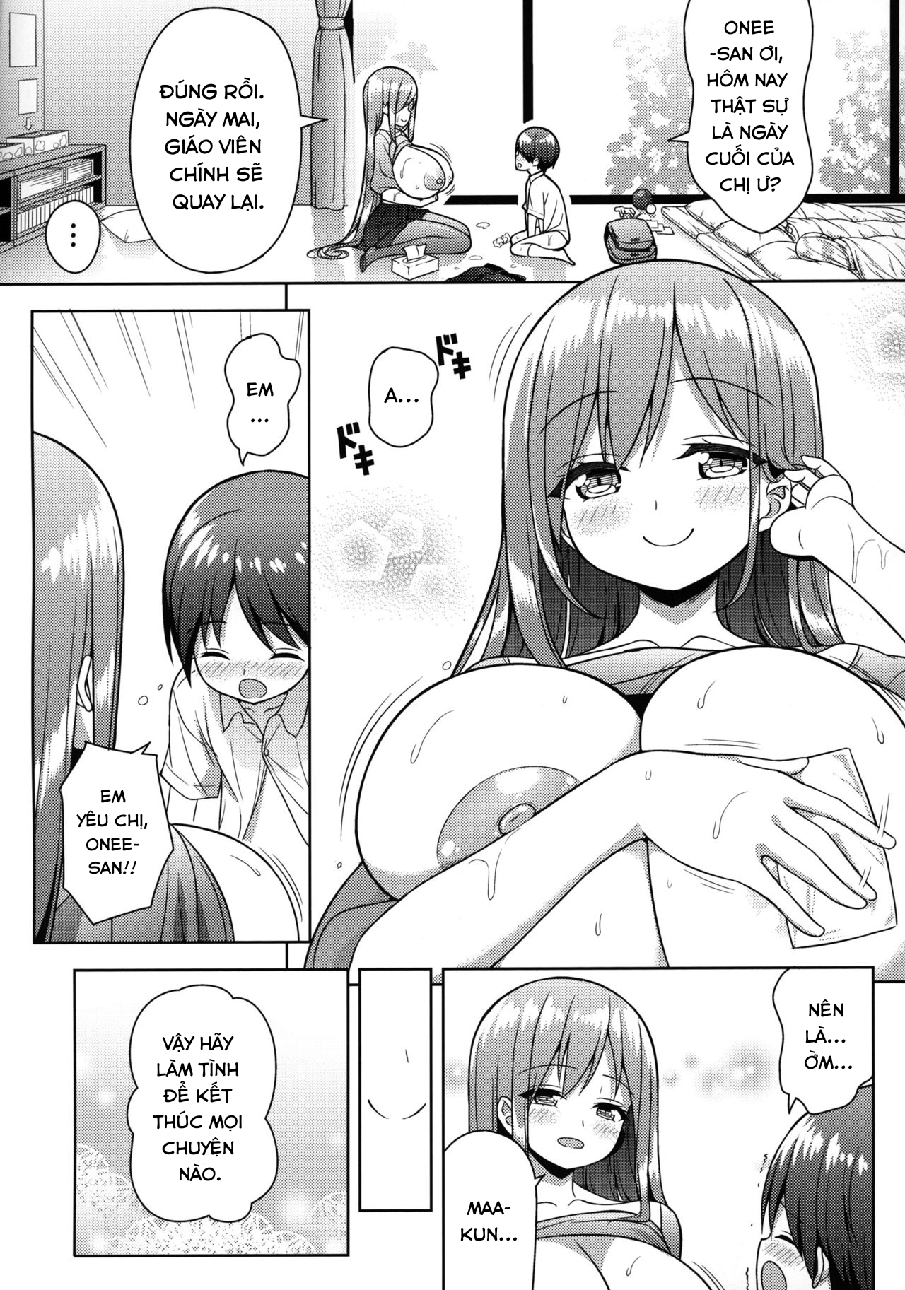 Đọc truyện hentai Em muốn được Onee-san cưng chiều! - Oneshot