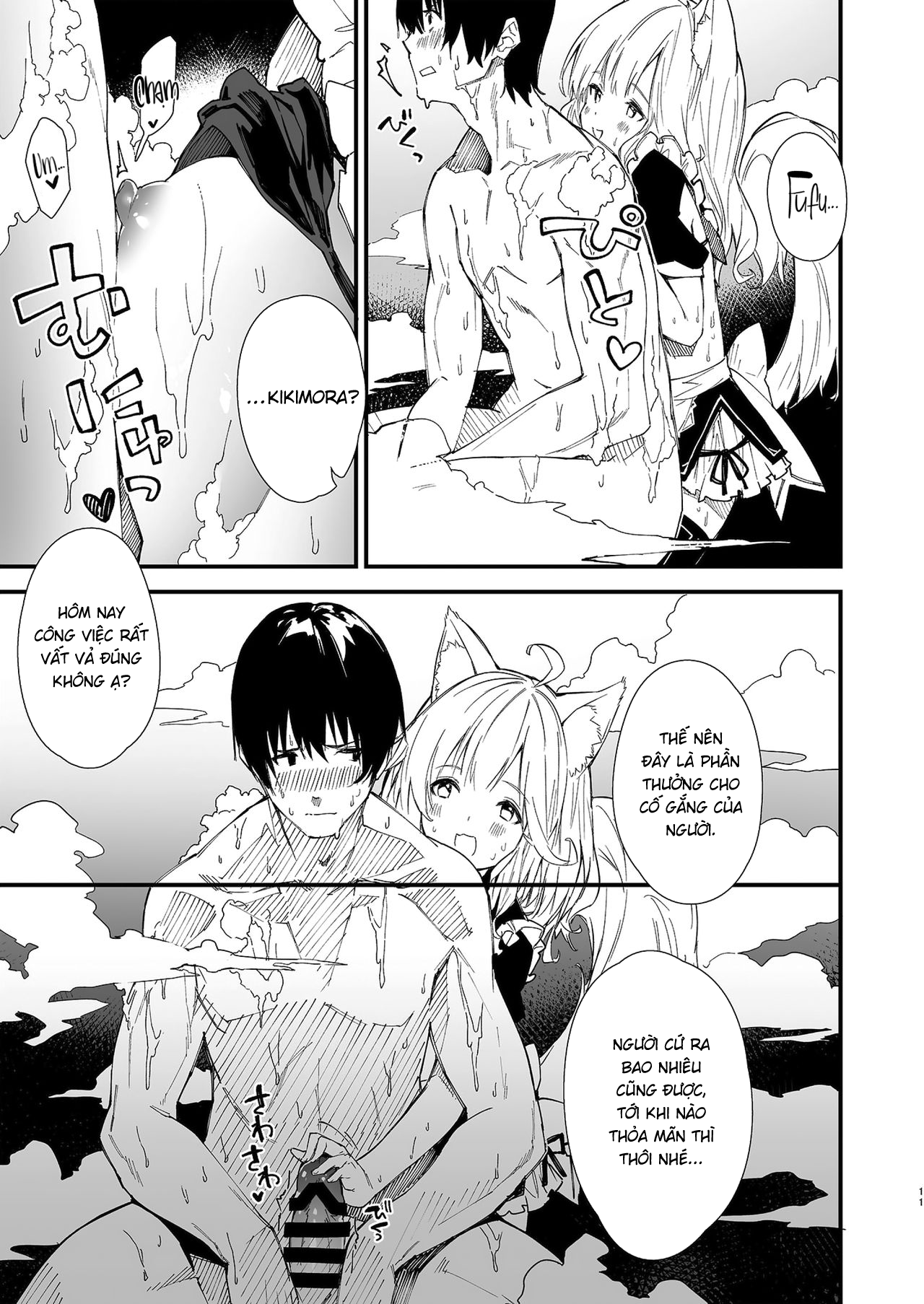 Đọc truyện hentai Sống Cùng Nàng Tai Thú - Chương 1