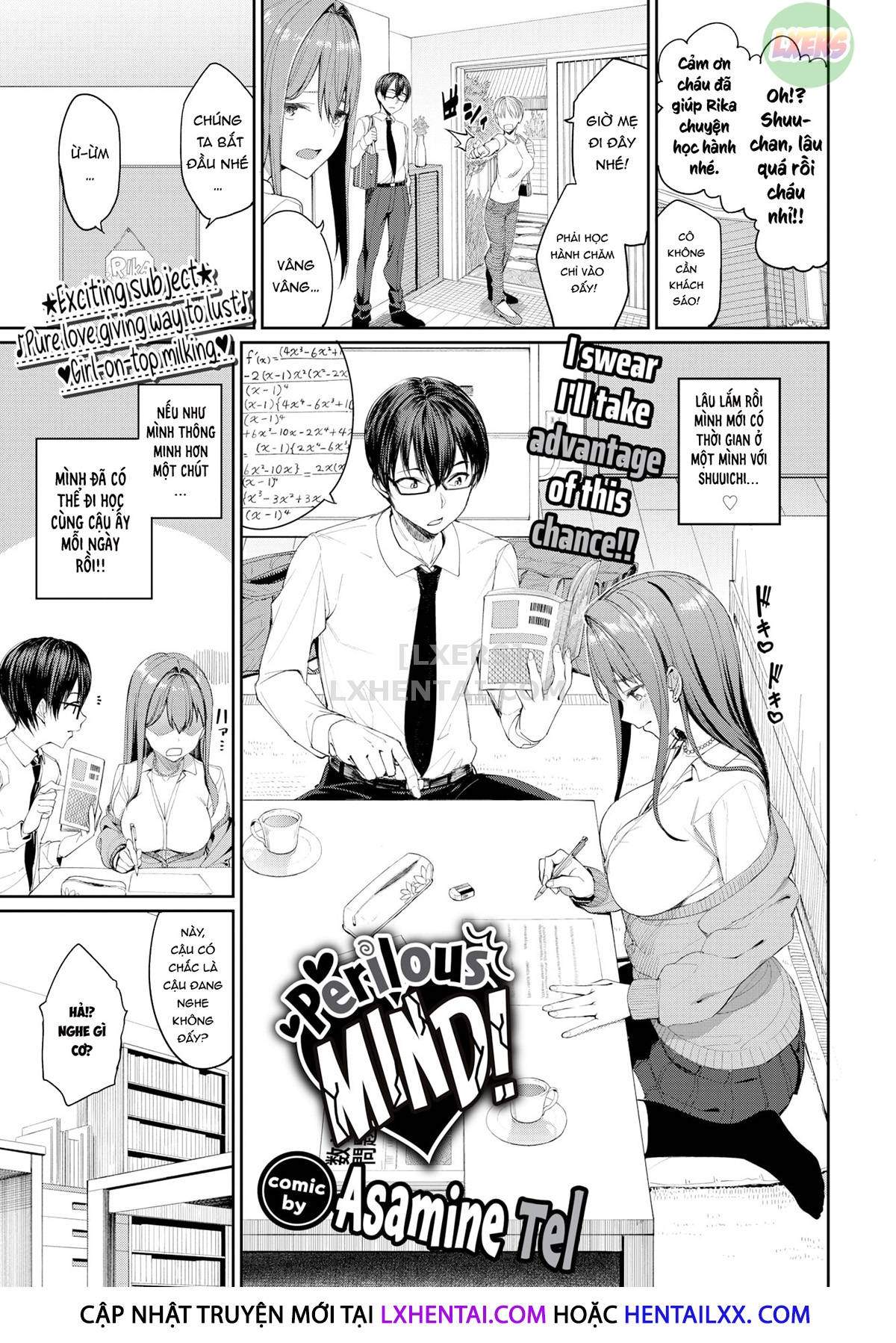 Đọc truyện hentai Perilous Mind! - Oneshot
