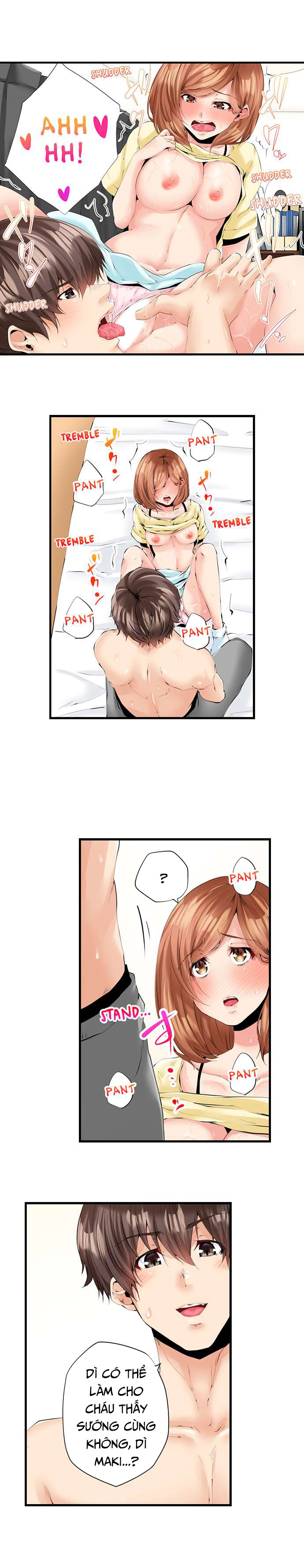 Đọc truyện hentai NTR Cô Hàng Xóm Ngay Trong Phòng Của Chồng Cô Ấy - Chap 11 + 12