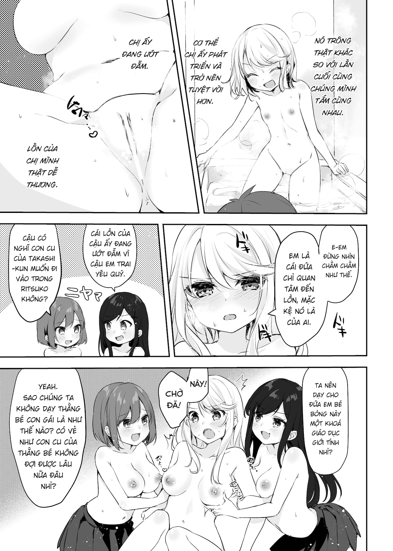 Đọc truyện hentai Họ tỉnh giấc khi tôi đang cố hiếp chị gái và bạn của bà ấy trong khi họ đang ngủ. - Oneshot