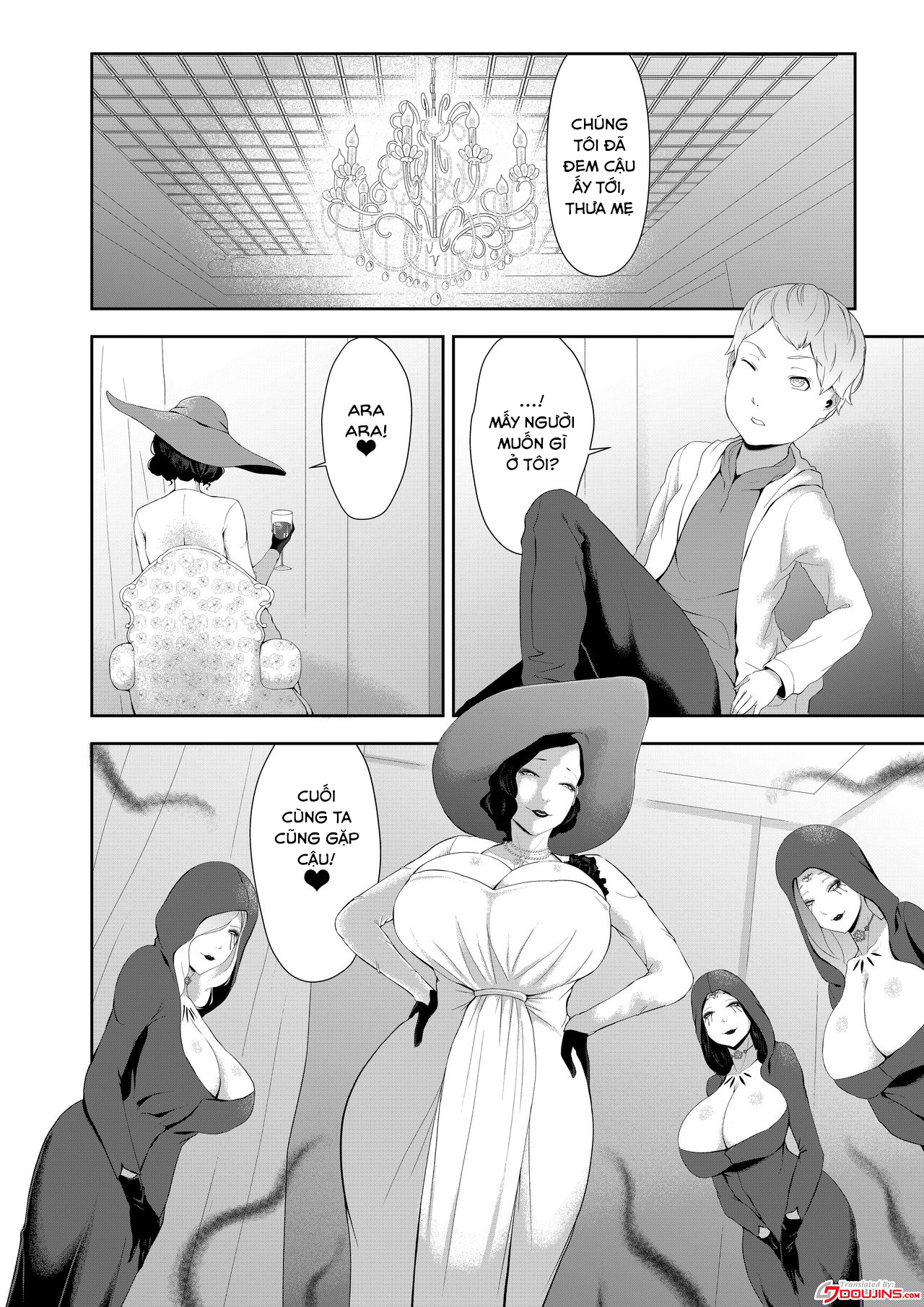 Đọc truyện hentai Dimitrescu Okaa-sama no Sakusei - Oneshot