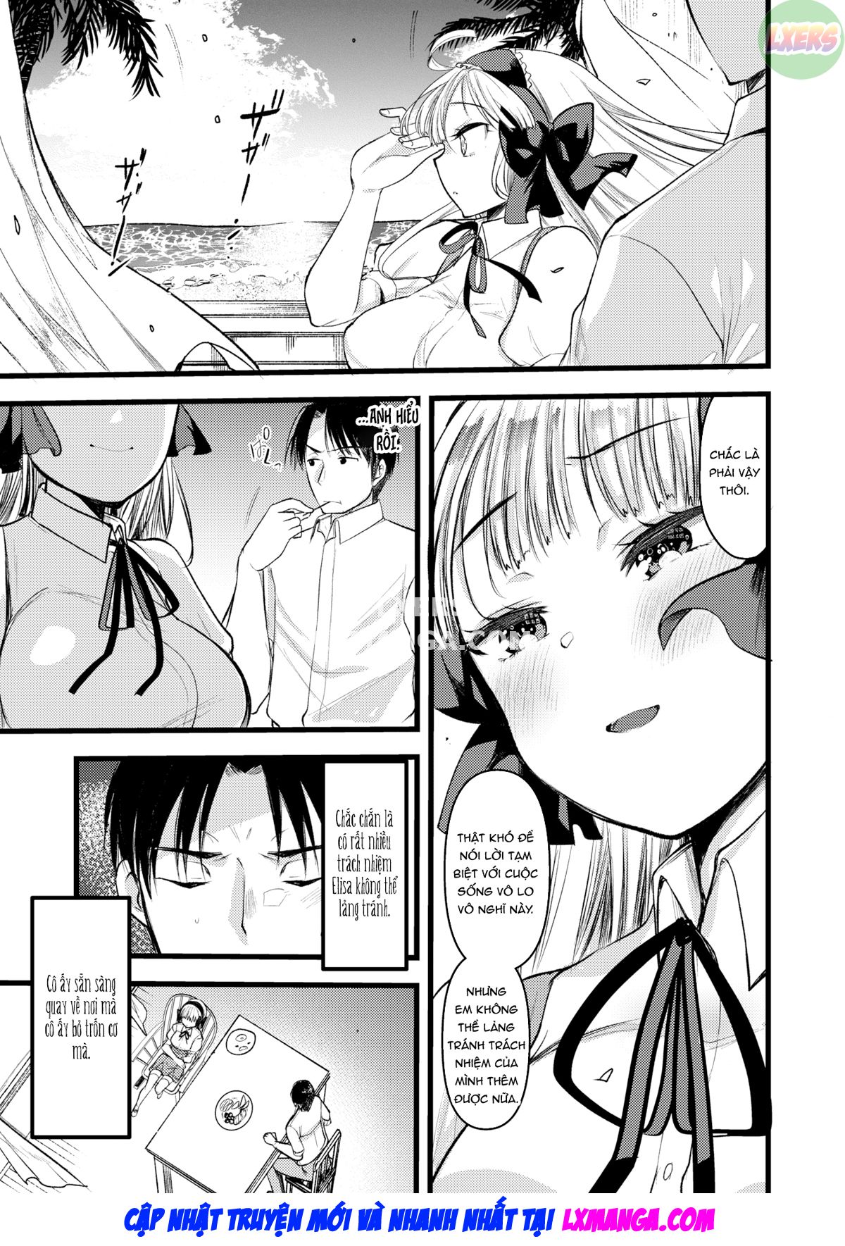 Đọc truyện hentai Cuộc sống thư thái nơi đảo hoang cùng cô Kỵ sĩ công chúa Level 1 - Chap 11
