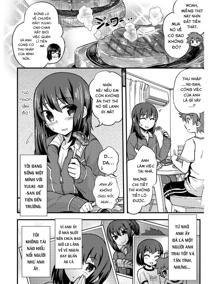 Đọc truyện hentai Kyoudai Ai wa Shitei Ai Oneshot