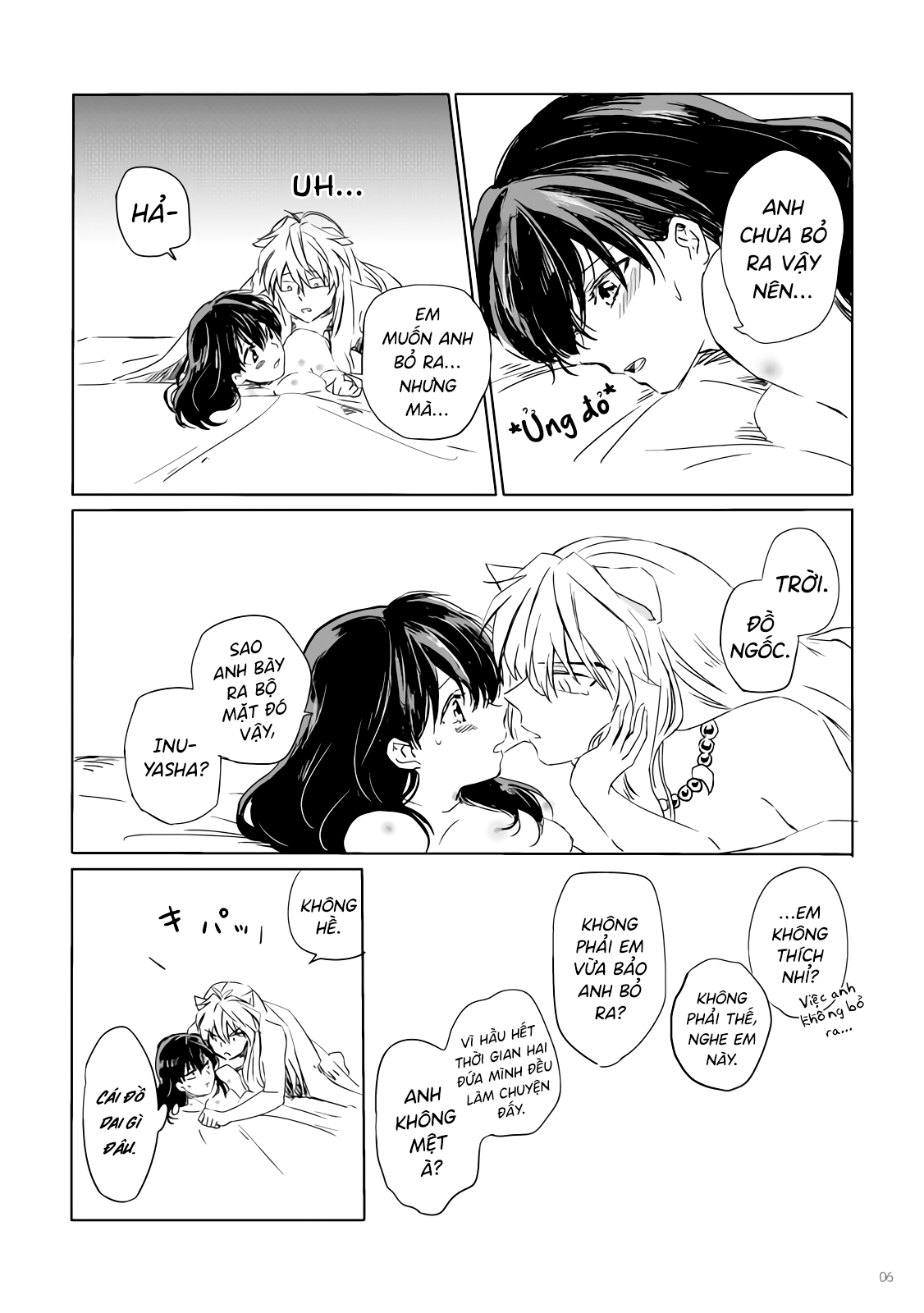 Đọc truyện hentai Tuyển tập Inuyasha - Chap 3: Super Comic City Free Distribution Inu x Kago Manga