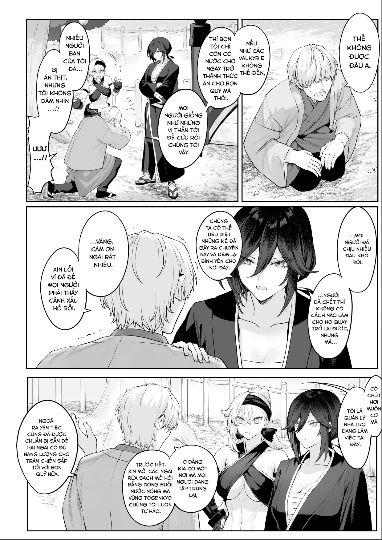 Đọc truyện hentai Câu chuyện về những Valkyrie! ~Nữ phù thuỷ~ - ~Nữ Samurai~ Phần đầu