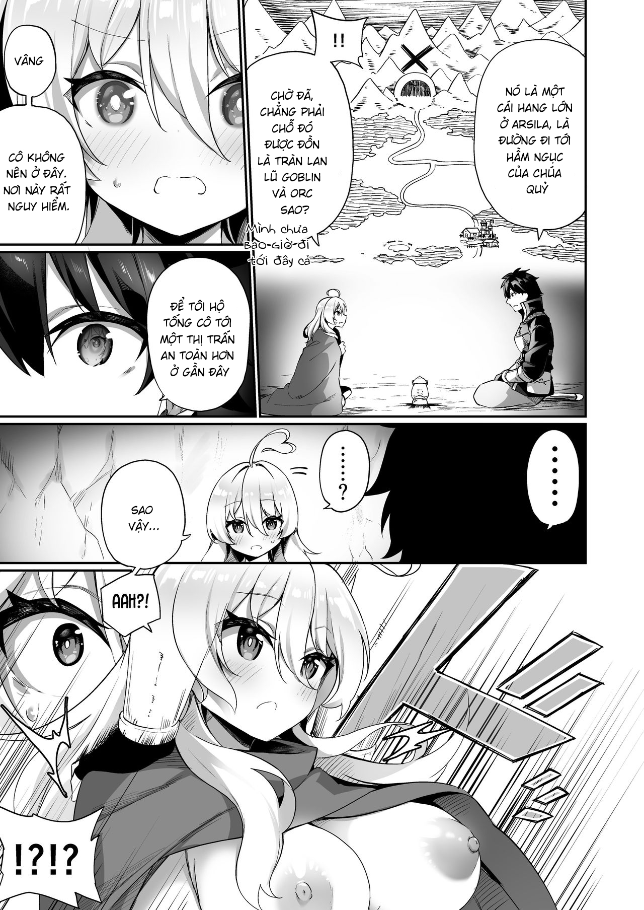 Đọc truyện hentai Câu chuyện về chàng trai dũng cảm đã thua trận trước Ma vương và rồi tận hưởng cuộc sống với tư cách là một succubus - Oneshot