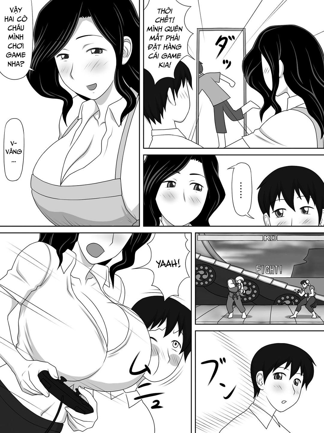Đọc truyện hentai Mẹ tôi quá thân thiện với đứa bạn thân - Oneshot