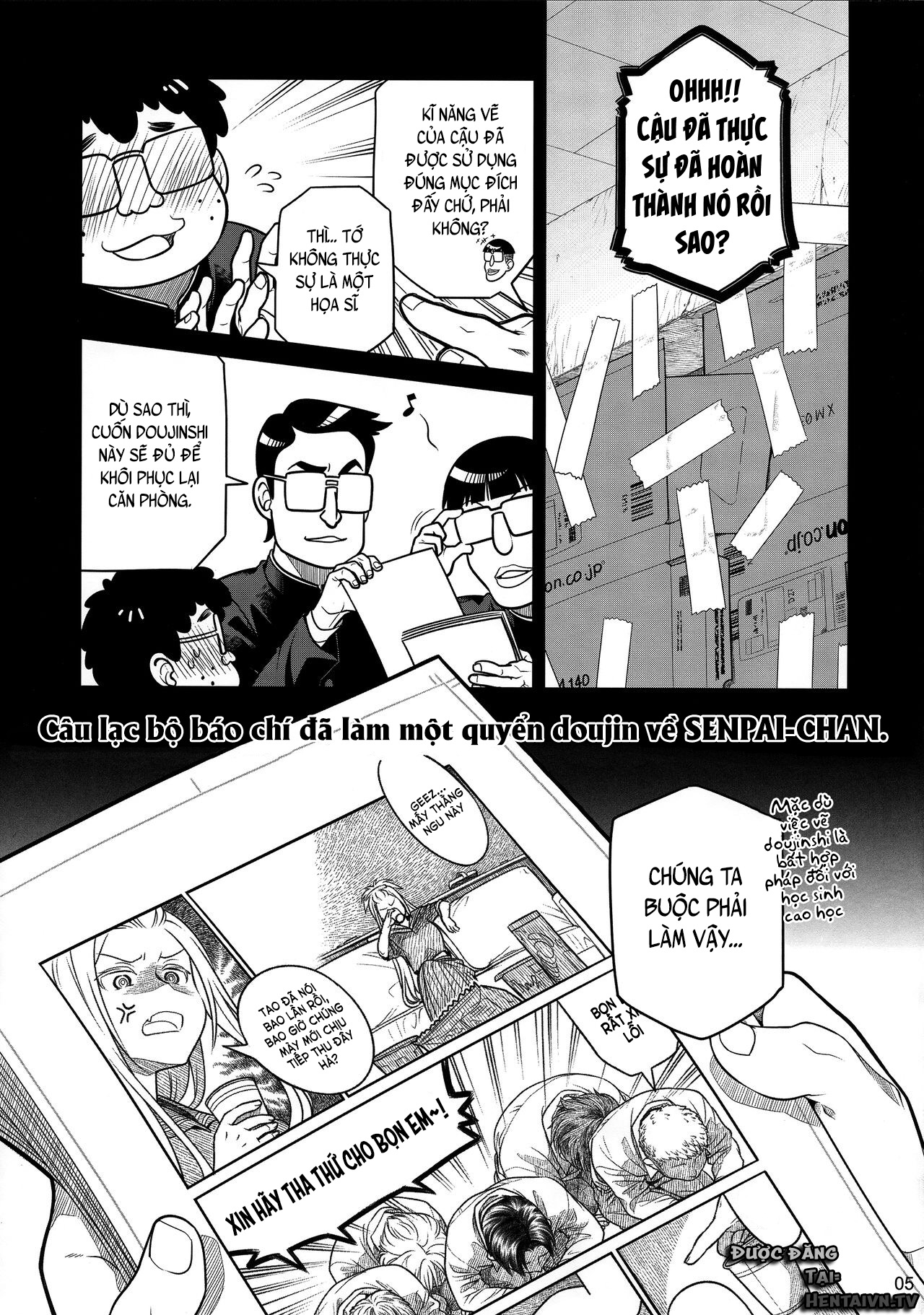 Đọc truyện hentai Senpai to ore - Oneshot