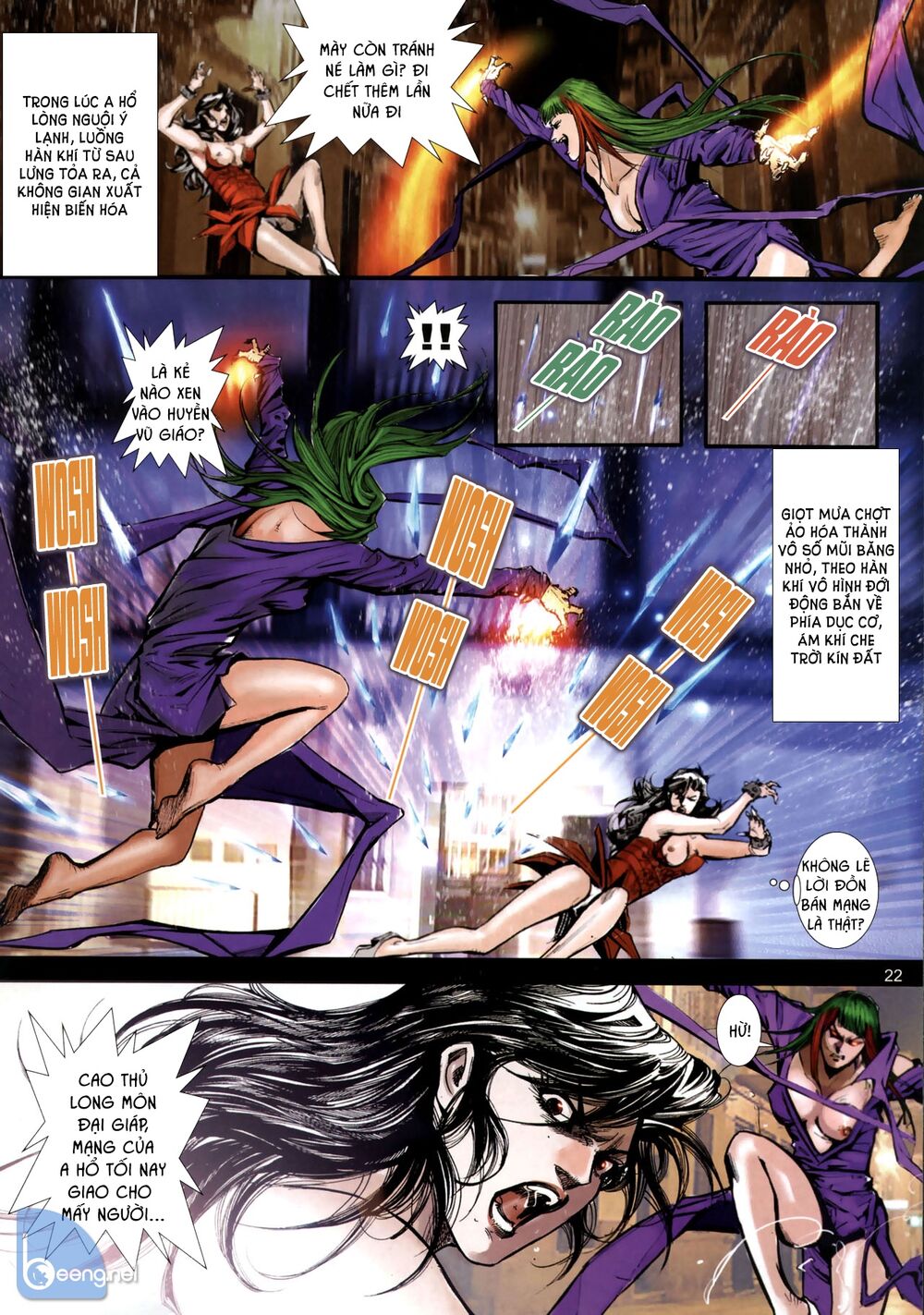 Đọc truyện hentai Nữ Hồng Côn - Chap 8