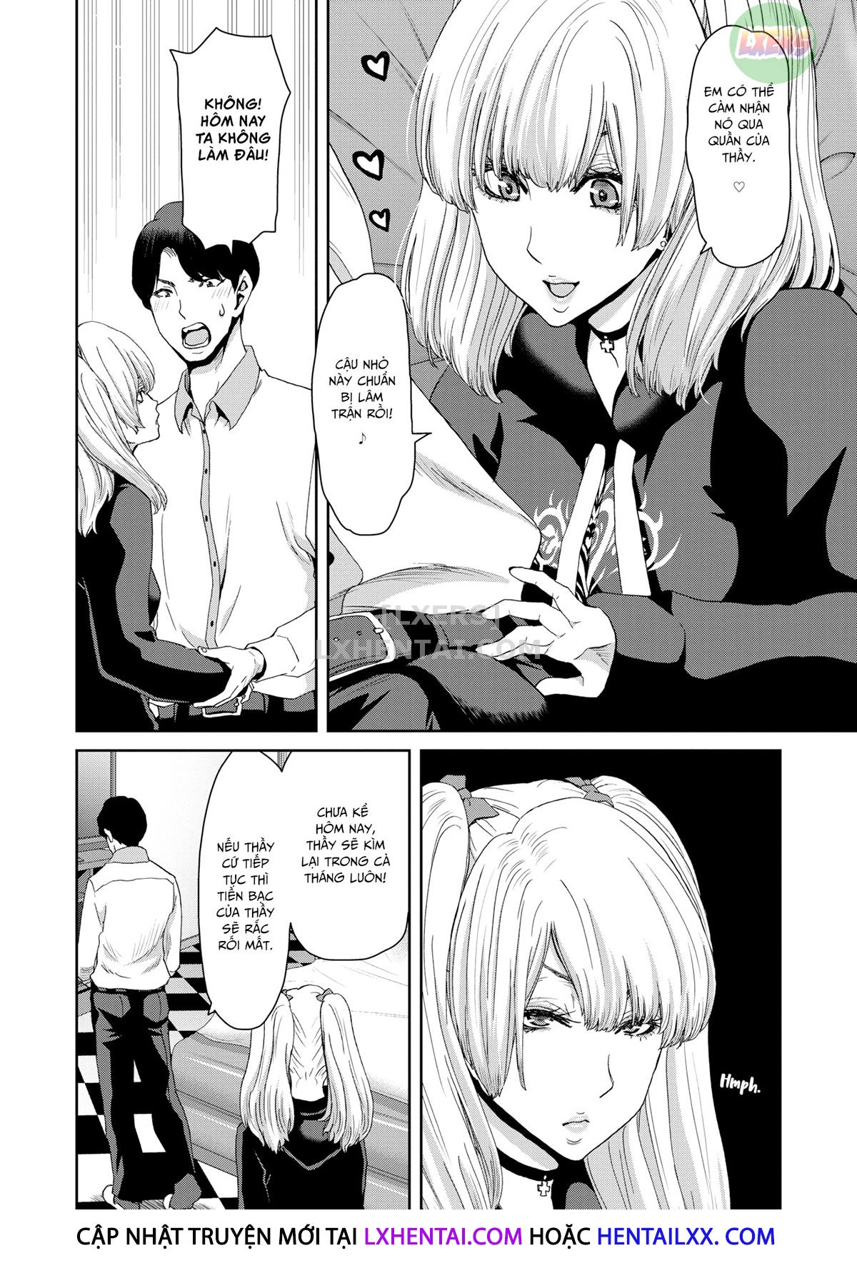 Đọc truyện hentai Chàng giáo viên và cô học sinh hút anh ấy cạn tinh - Oneshot