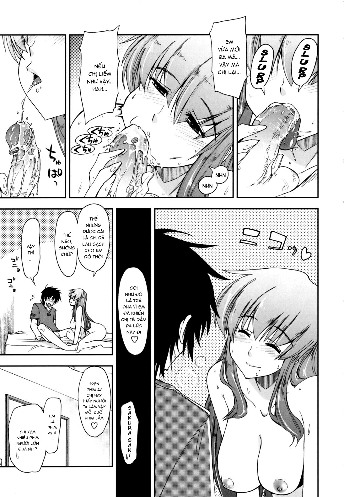 Đọc truyện hentai Sống chung cùng 3 chị em [Không Che] - Chap 2
