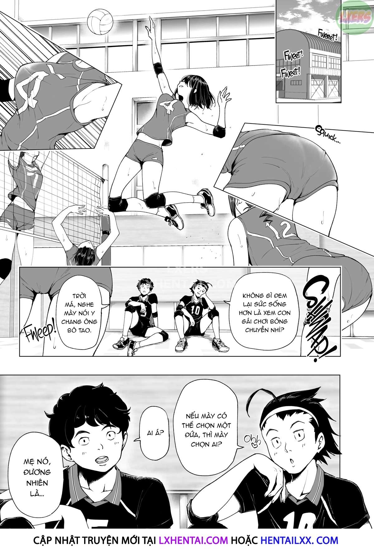 Đọc truyện hentai Cô gái bóng chuyền này đã được trải nghiệm một mát xa gợi cảm - Chap 2