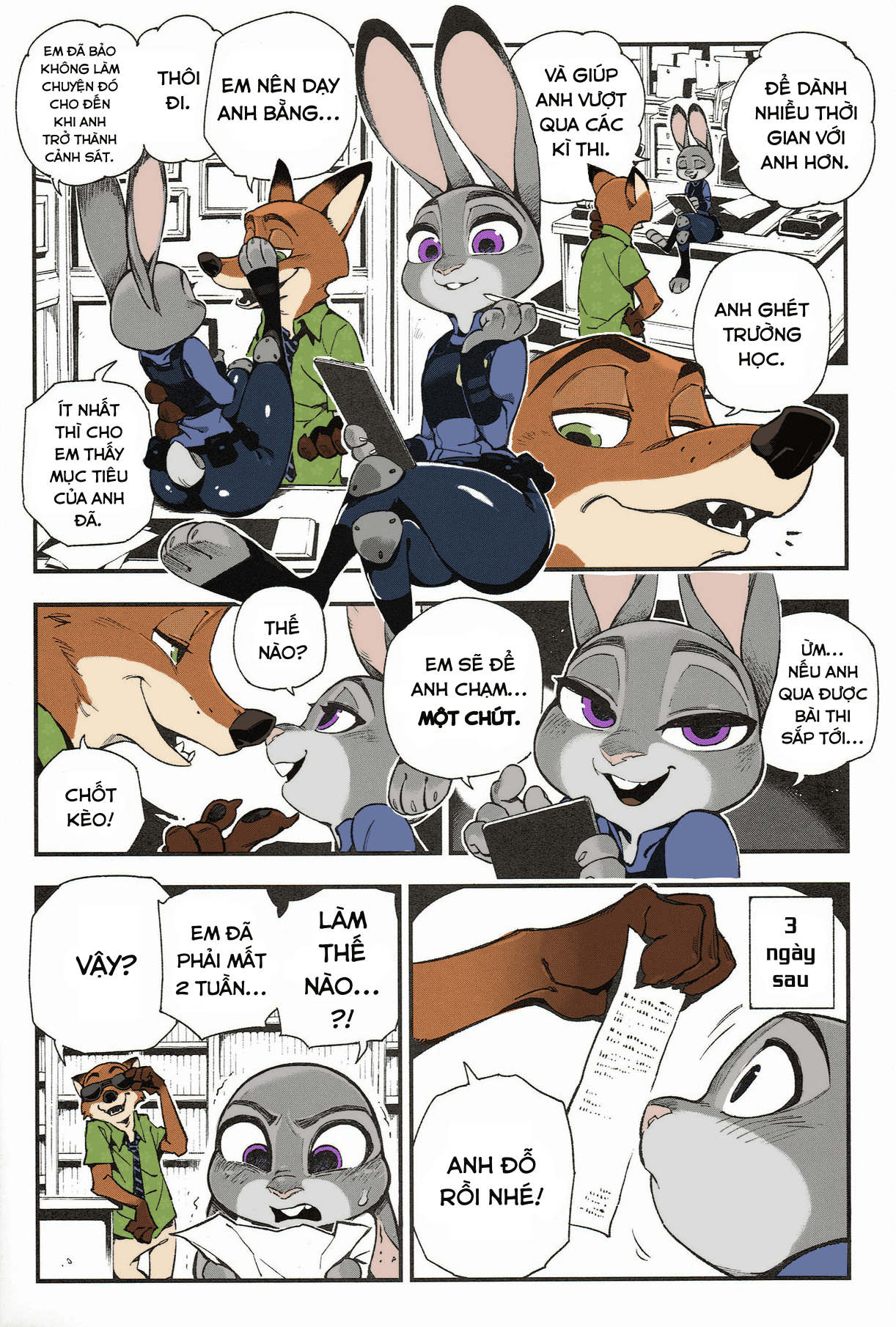Đọc truyện hentai What Does The Fox Say? - Oneshot