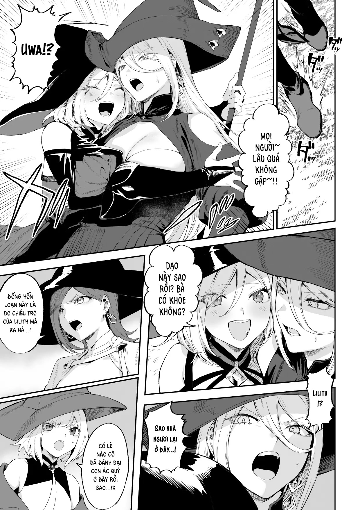 Đọc truyện hentai Câu chuyện về những Valkyrie! ~Nữ phù thuỷ~ - ~Nữ phù thuỷ~ Phần đầu