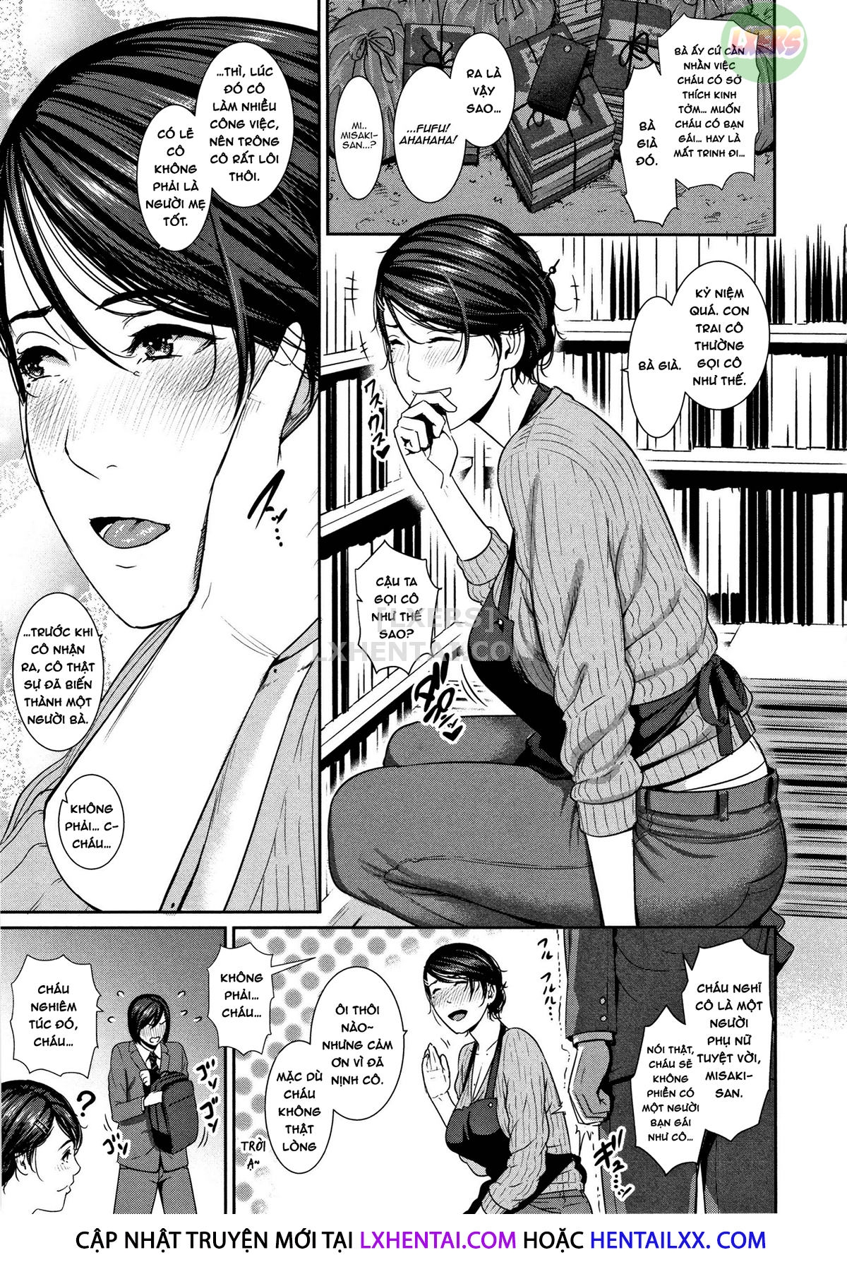 Đọc truyện hentai Drowning in Sex With Mom - Chap 5