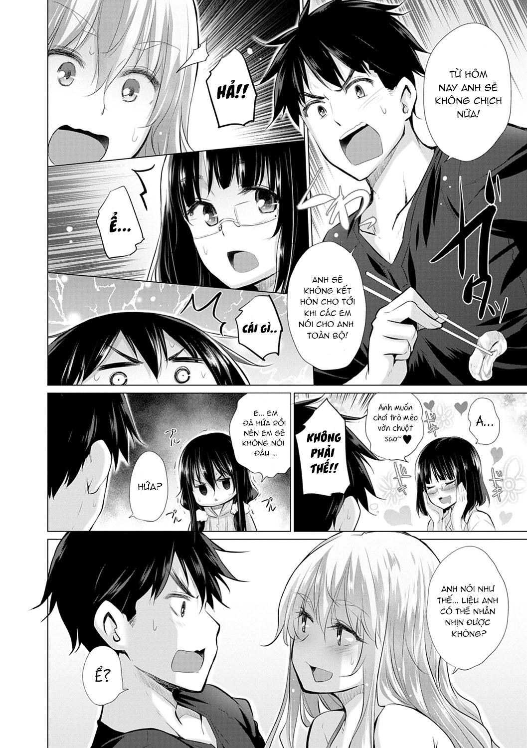 Đọc truyện hentai Trong Phòng Tôi Có Quá Nhiều Các Cô Gái Lạ! - Chap 5: nyc đòi quay lại???
