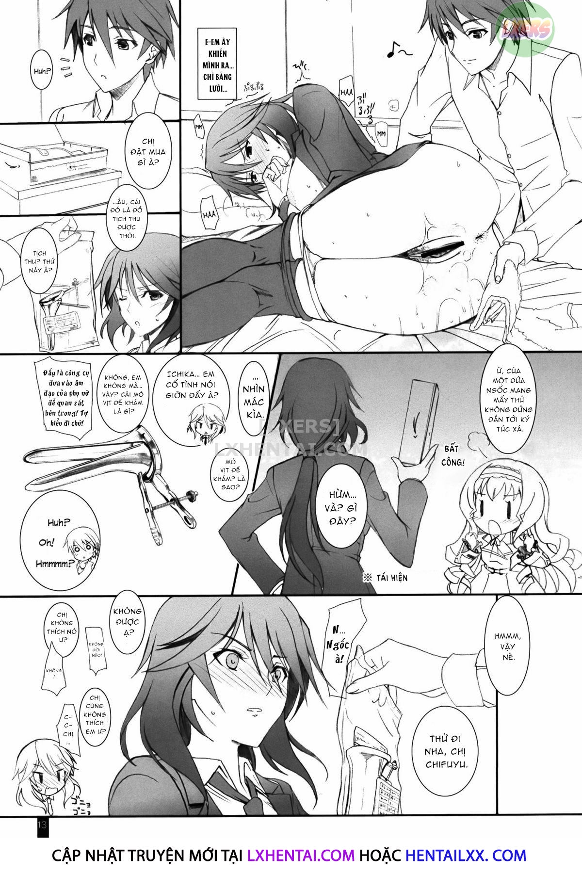 Đọc truyện hentai Ano Chifuyu-Nee No Hazukashigaru Kao Ga Mitai! - Oneshot