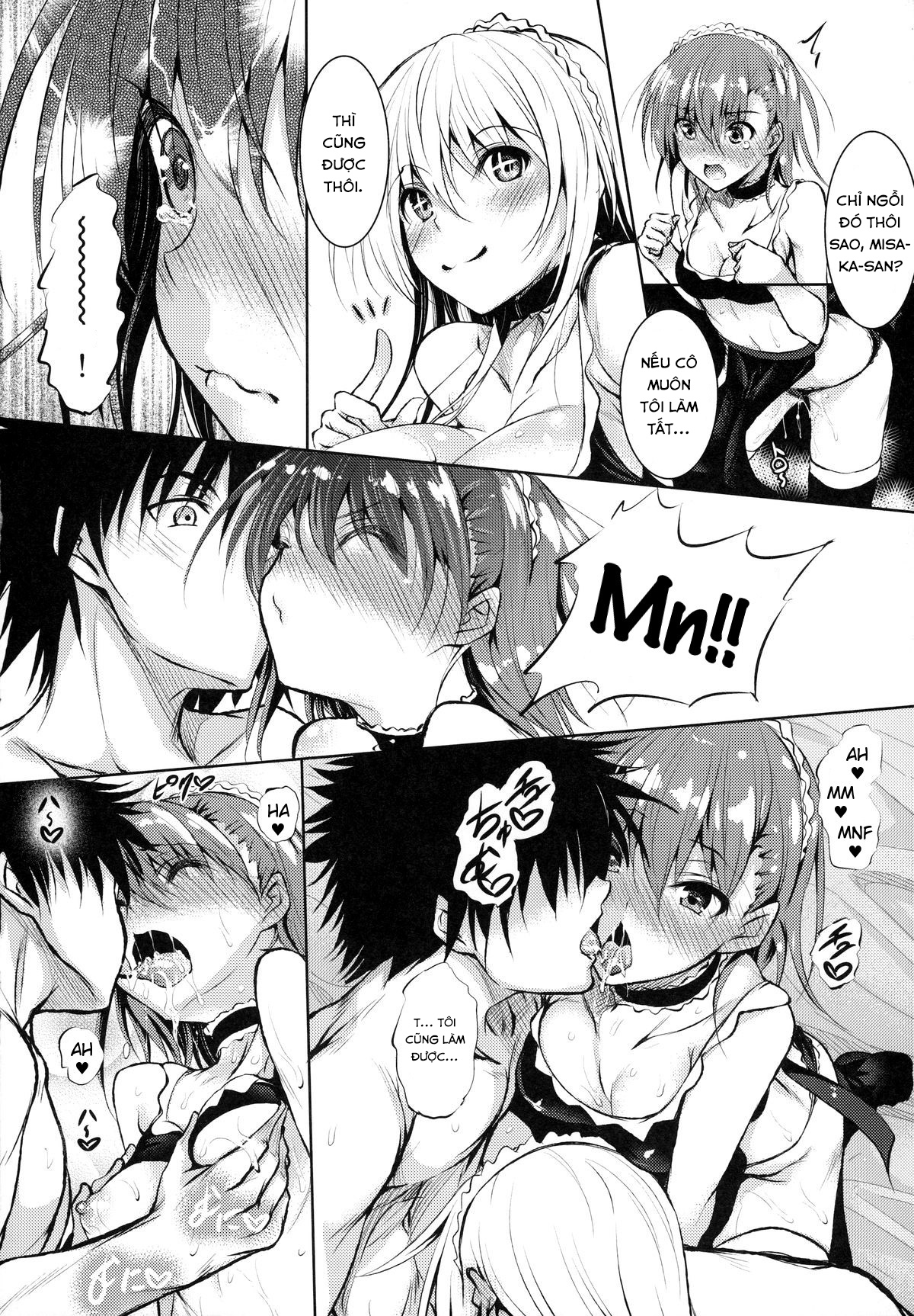 Đọc truyện hentai Biribiri Misakichi - Oneshot