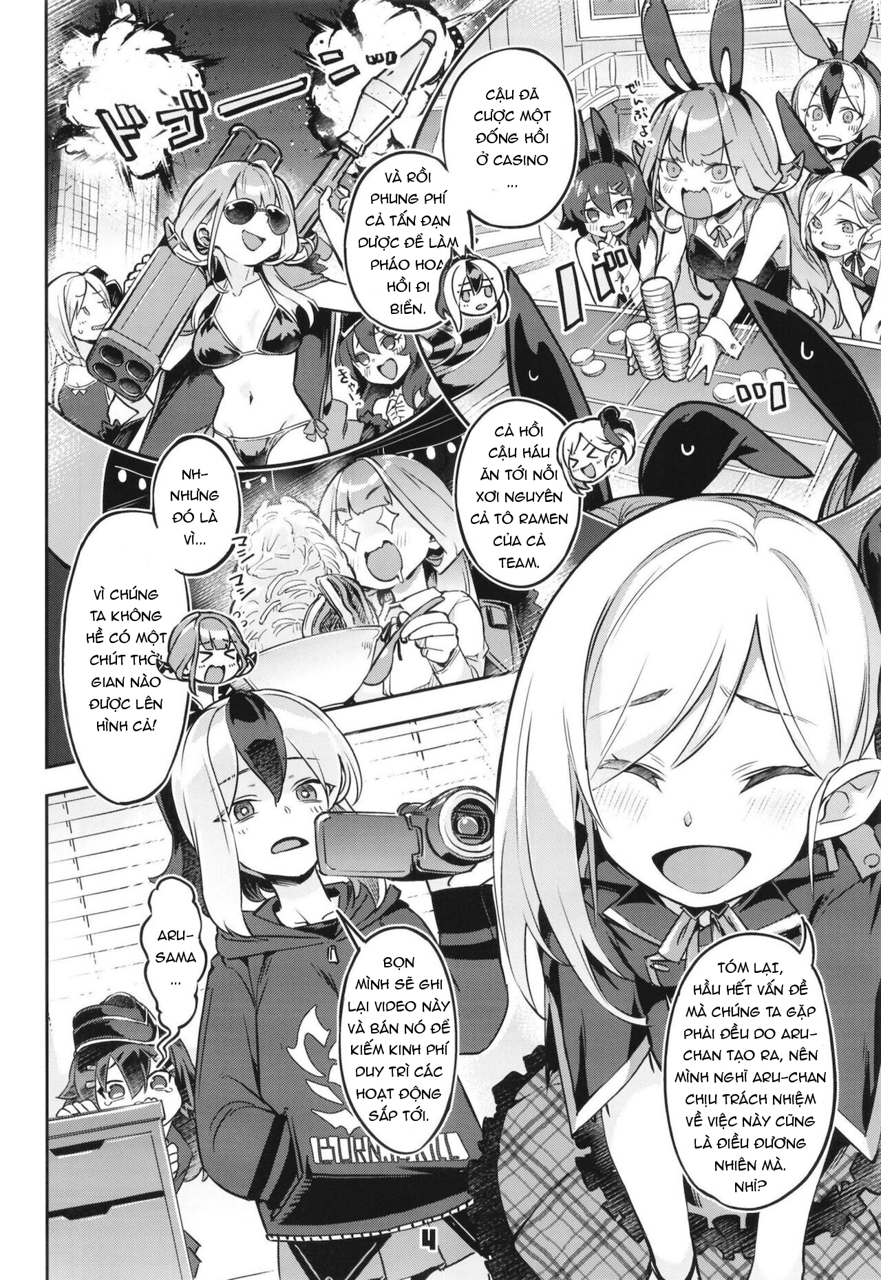 Đọc truyện hentai Aru-Chan hết tiền và trước khi cô ấy nhận ra, cô ấy đã bị vây quanh bởi mấy tên Dirty Old Man (Blue Archive) - Oneshot