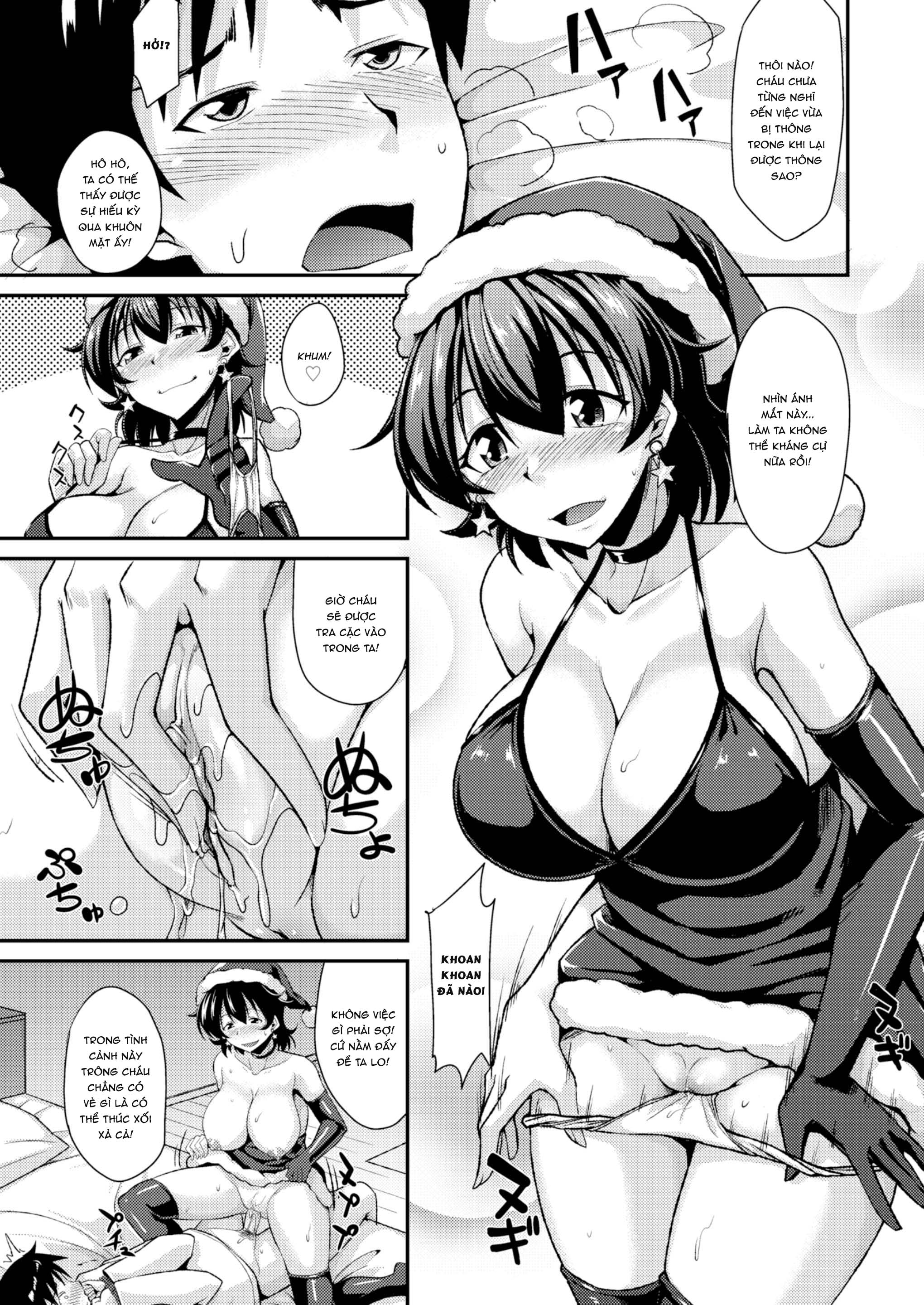Đọc truyện hentai Bà già Noel trèo cửa sổ Oneshot