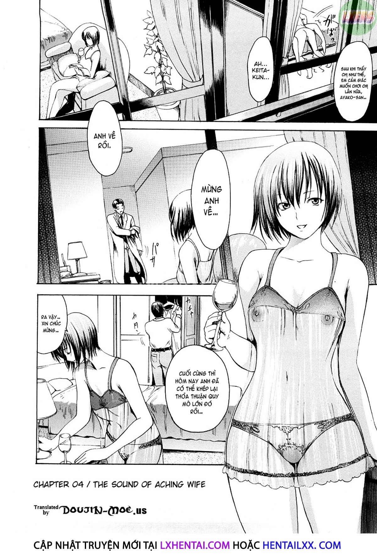 Đọc truyện hentai Young Wife Liberation Zone Chap 4